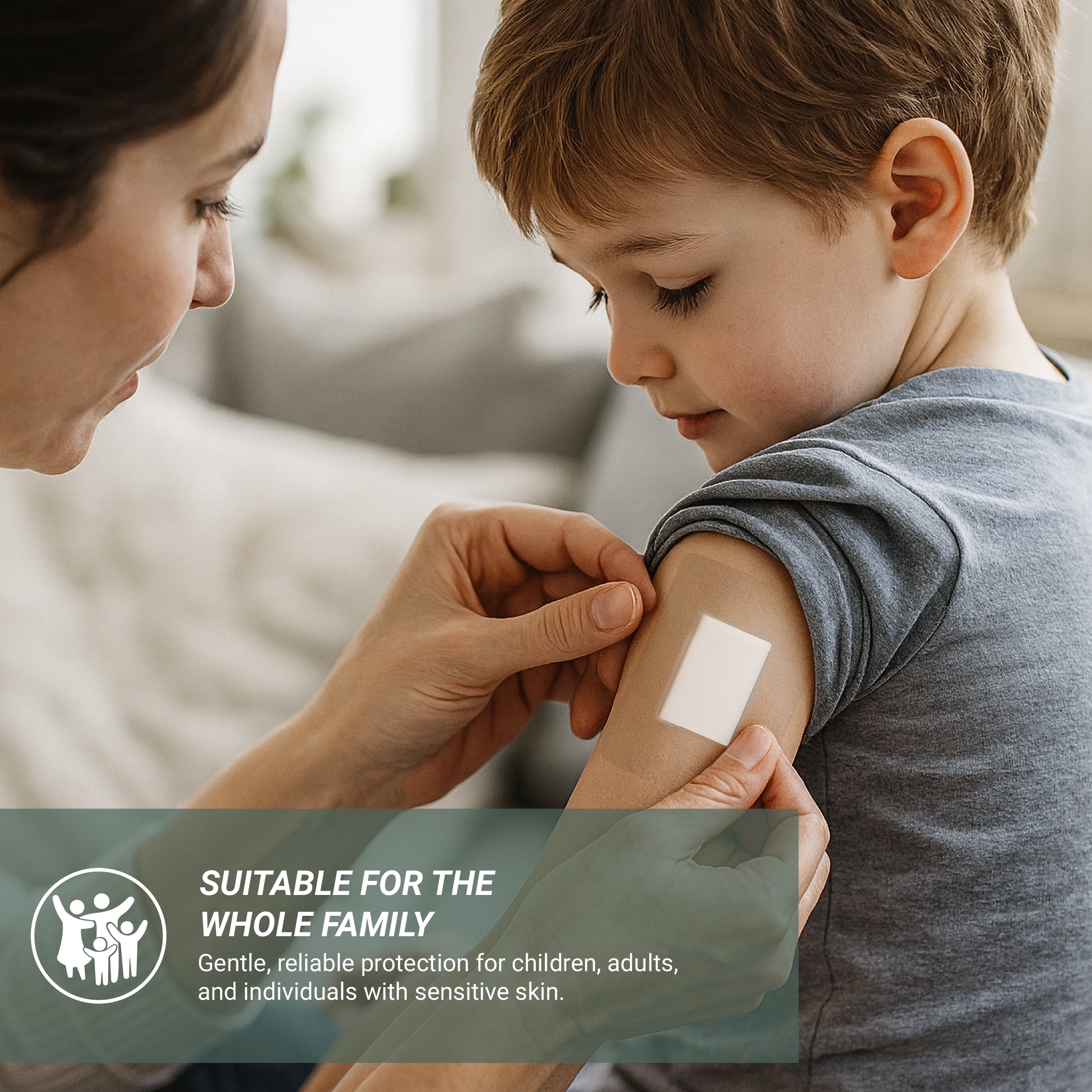 mx Health Waterproof Film+Pad Wound Dressing