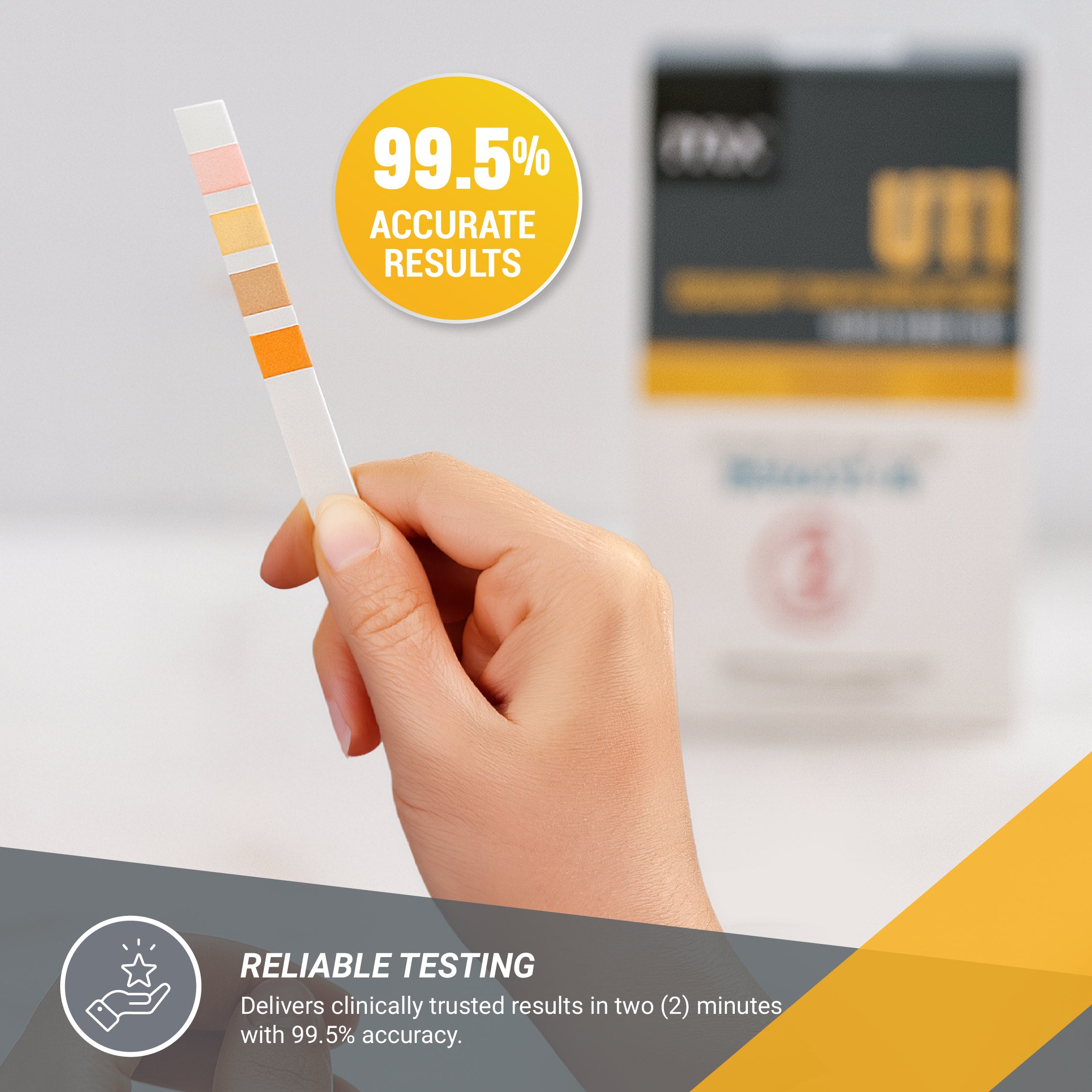 mx Health Urinary Tract Infection (UTI) Rapid Home Test Kit