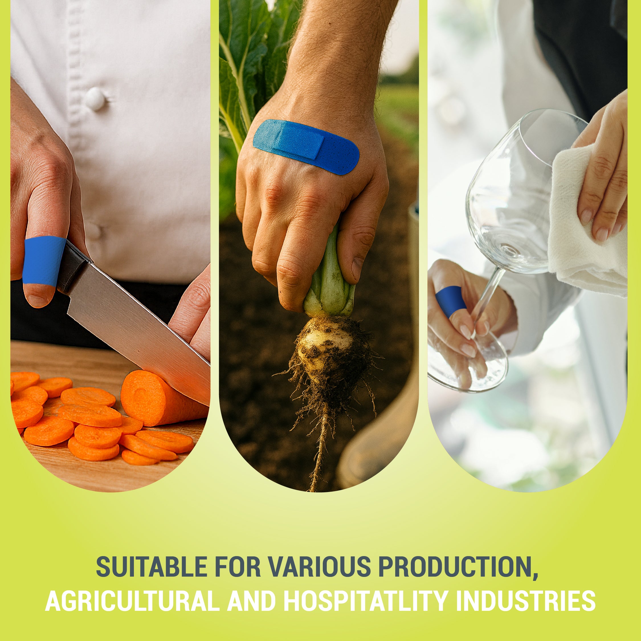 VitaPlus Blue Plasters Bulk (100PCS)