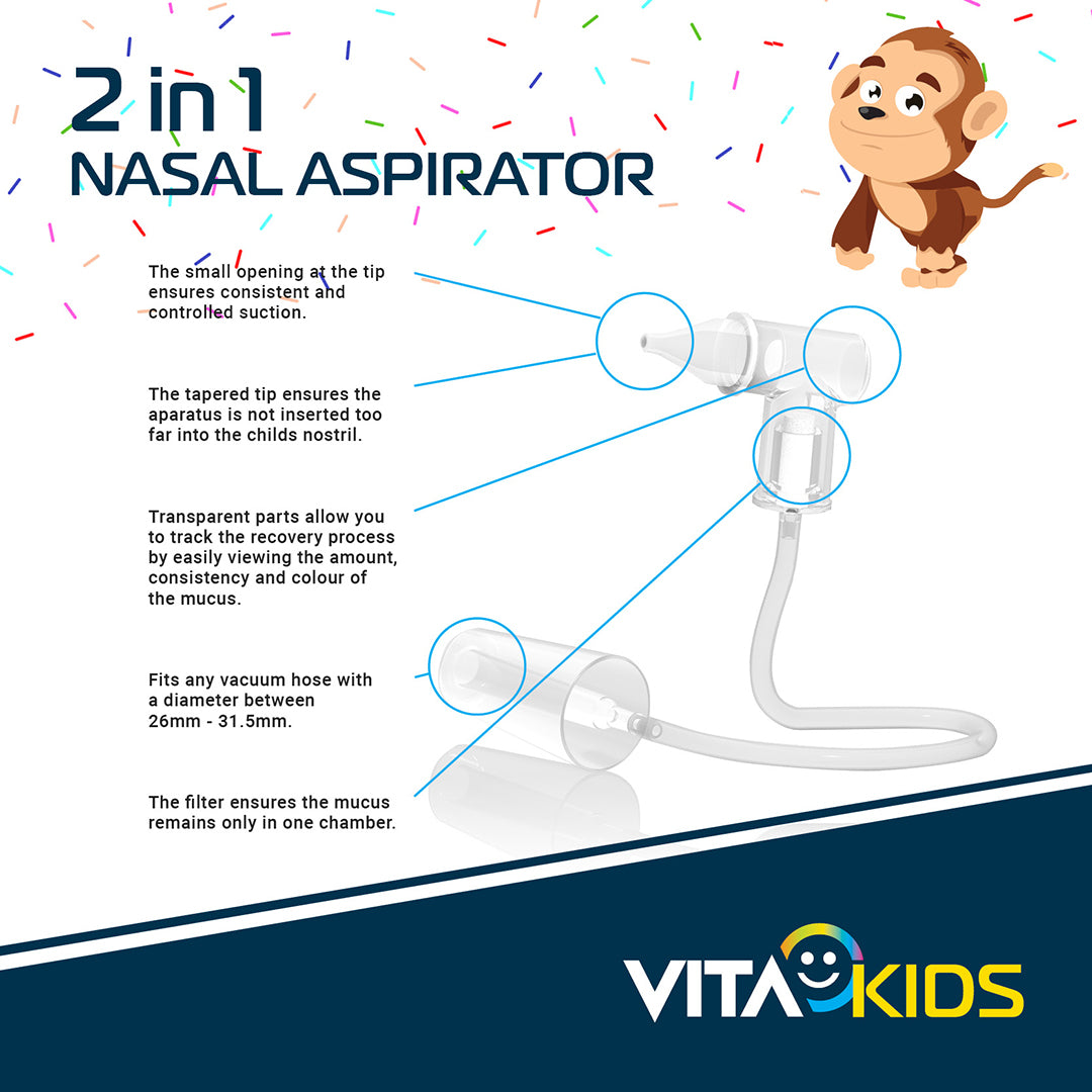 VitaKids 2 in 1 Nasal Aspirator