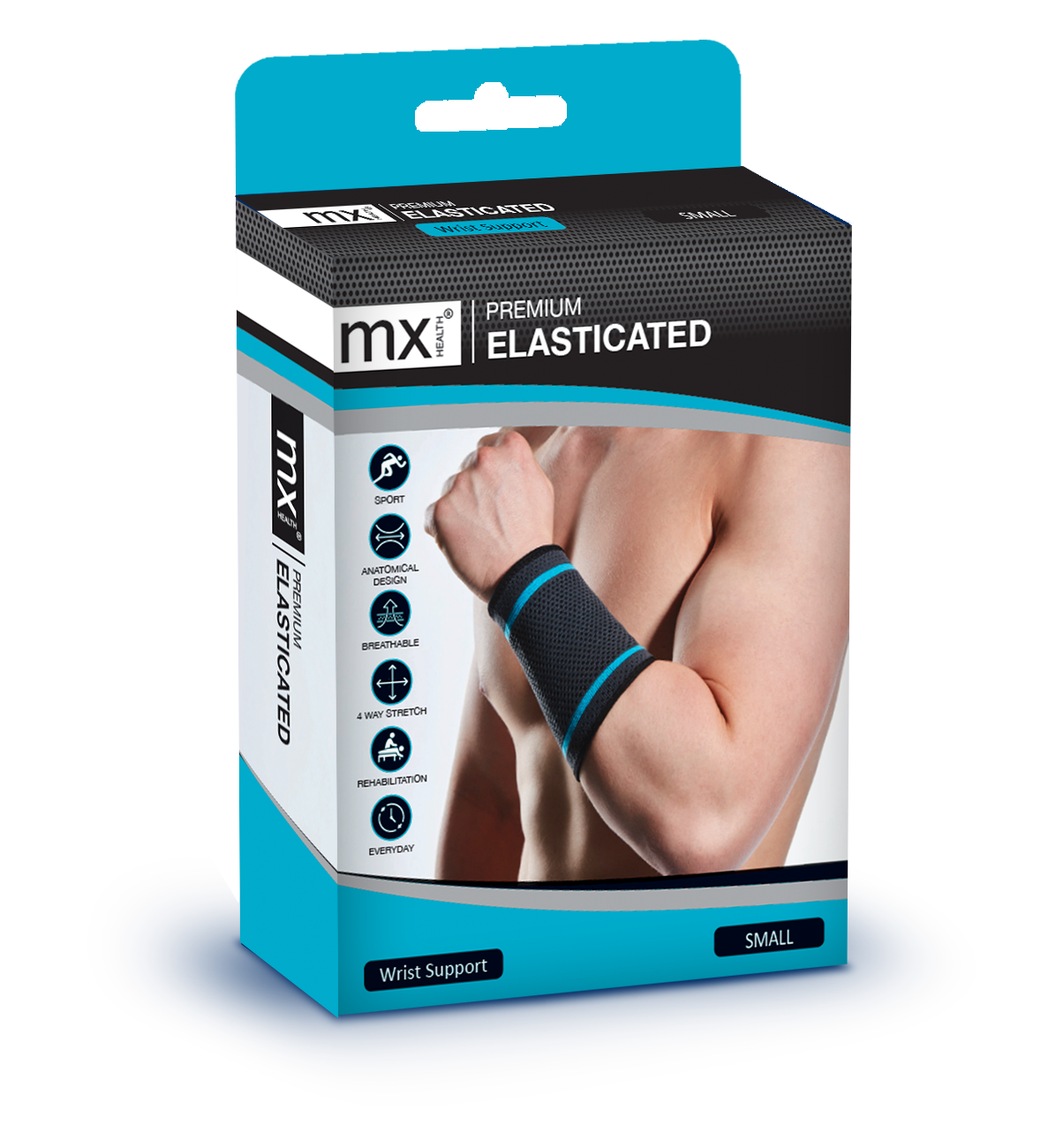 mx Health Premium Elasticated Wrist Support