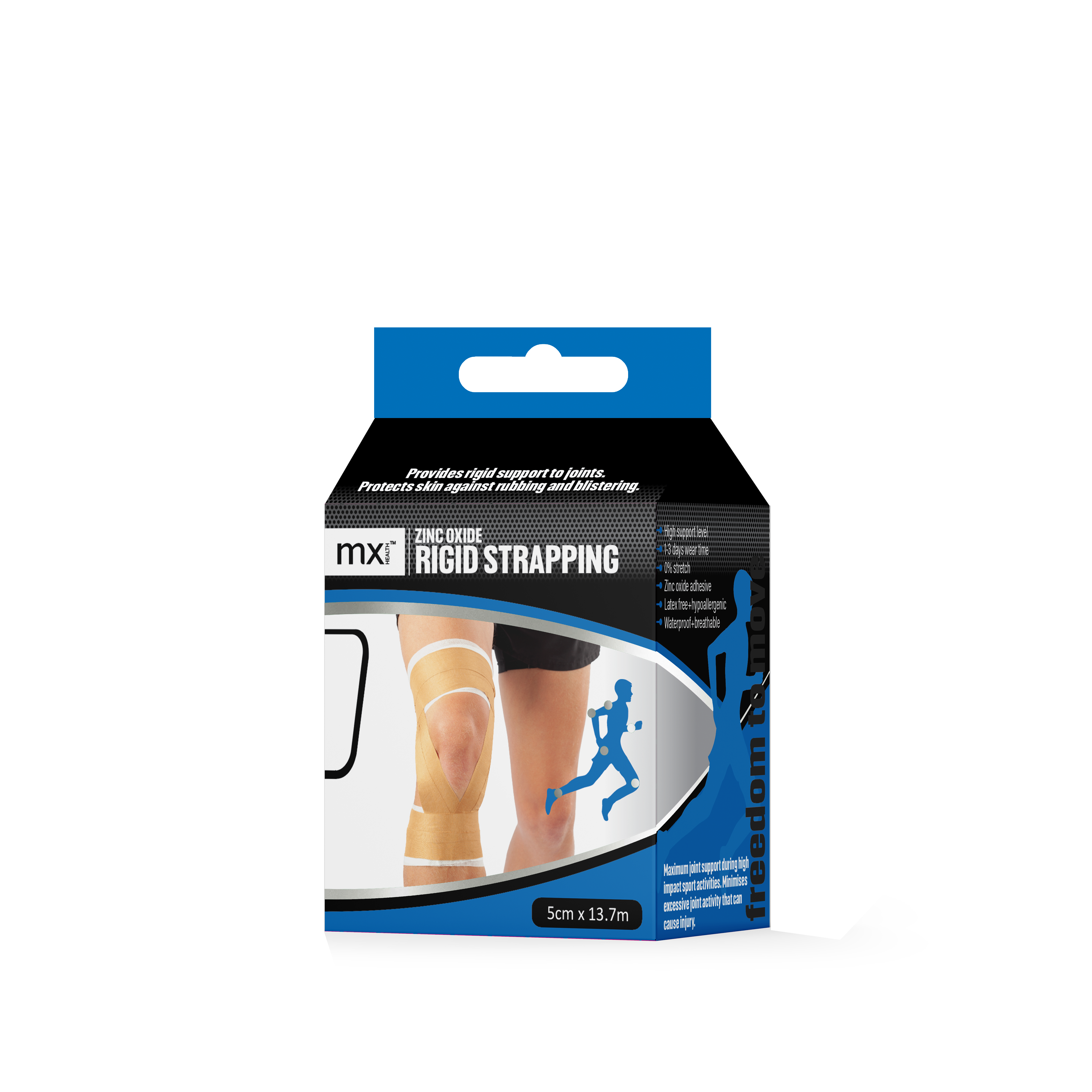 mx Health Zinc Oxide Rigid Strapping