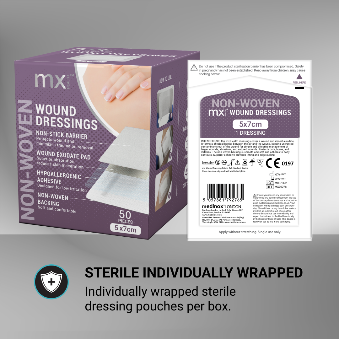 mx Health Fabric Wound Dressing