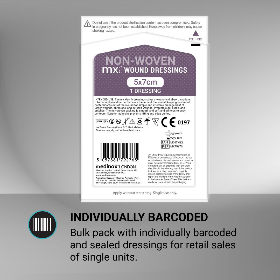 mx Health Fabric Wound Dressing
