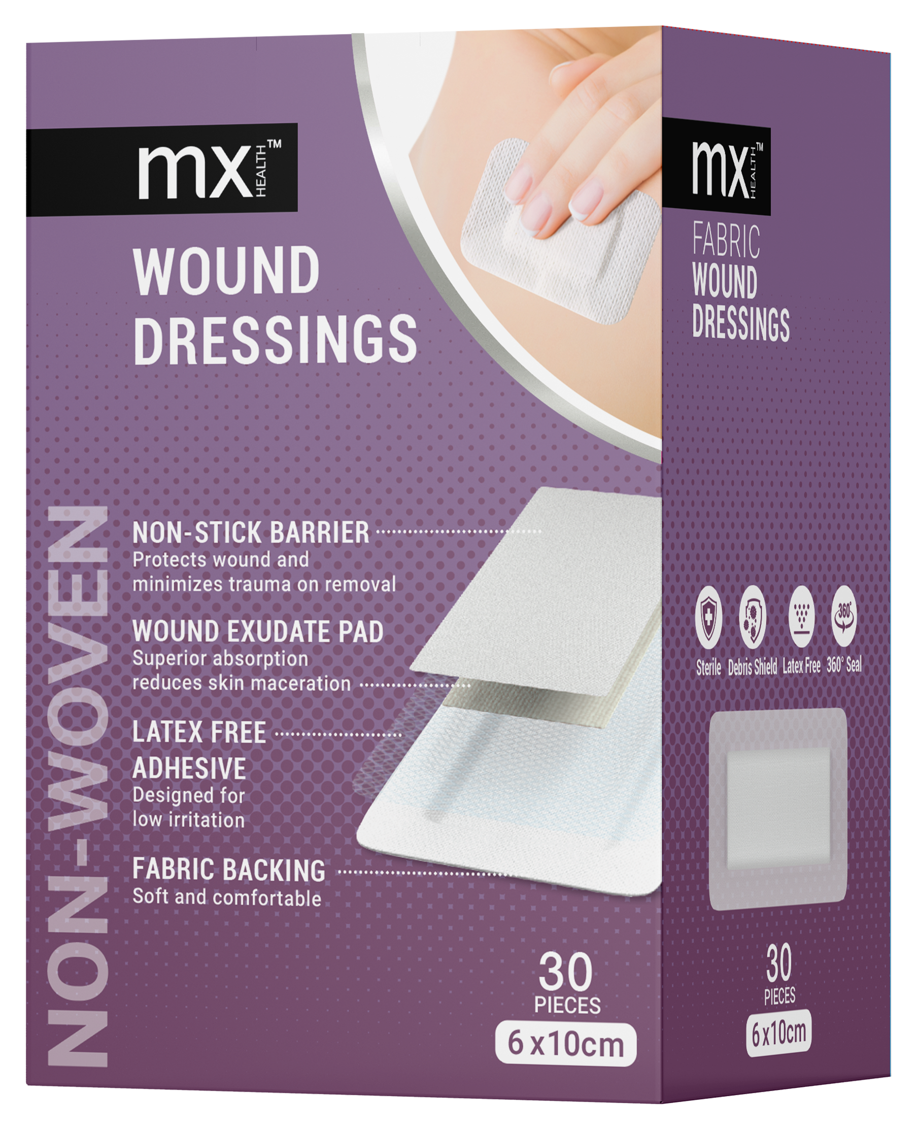 mx Health Fabric Wound Dressing
