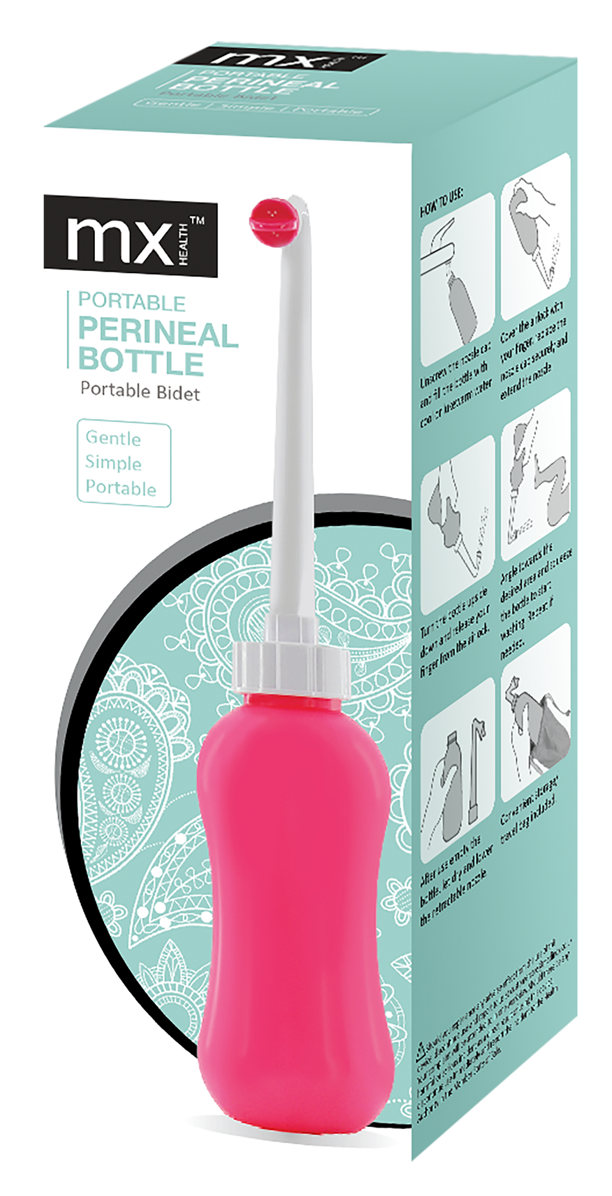 mx Health Portable Perineal Bottle