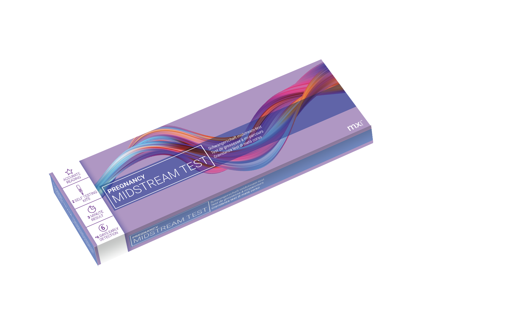 mx Health Midstream Pregnancy Test (2PCS)