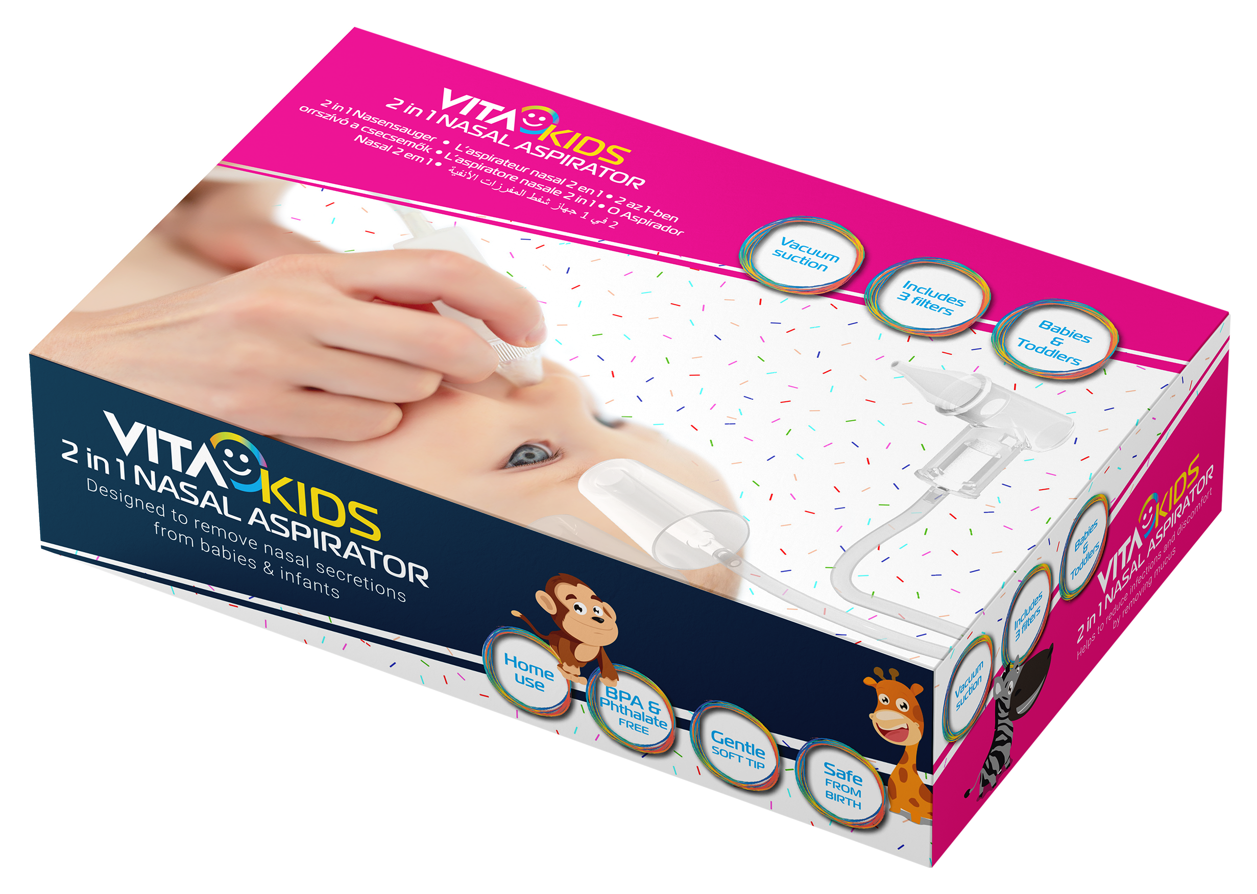 VitaKids 2 in 1 Nasal Aspirator