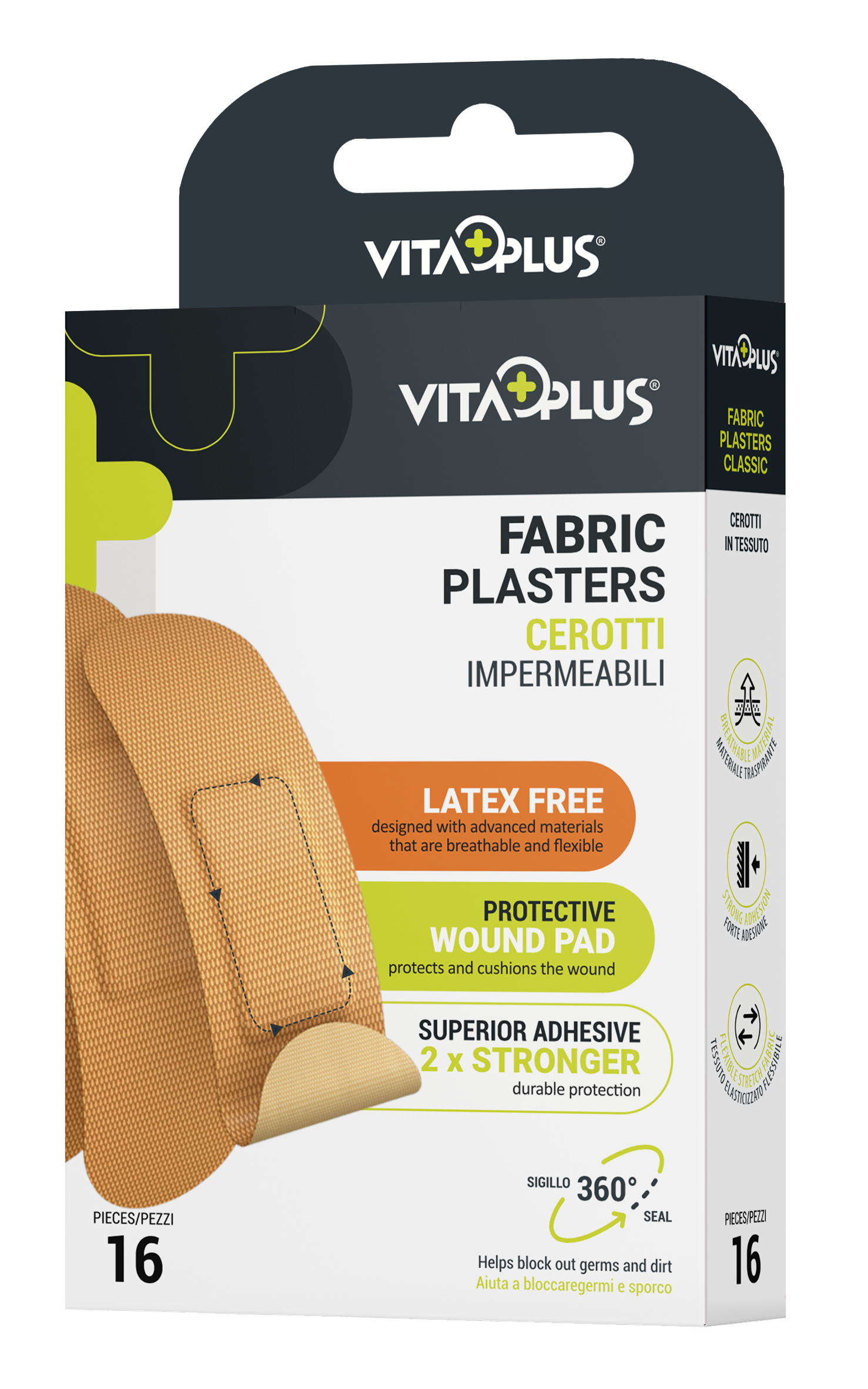 VitaPlus Fabric Plasters Classic (16PCS)