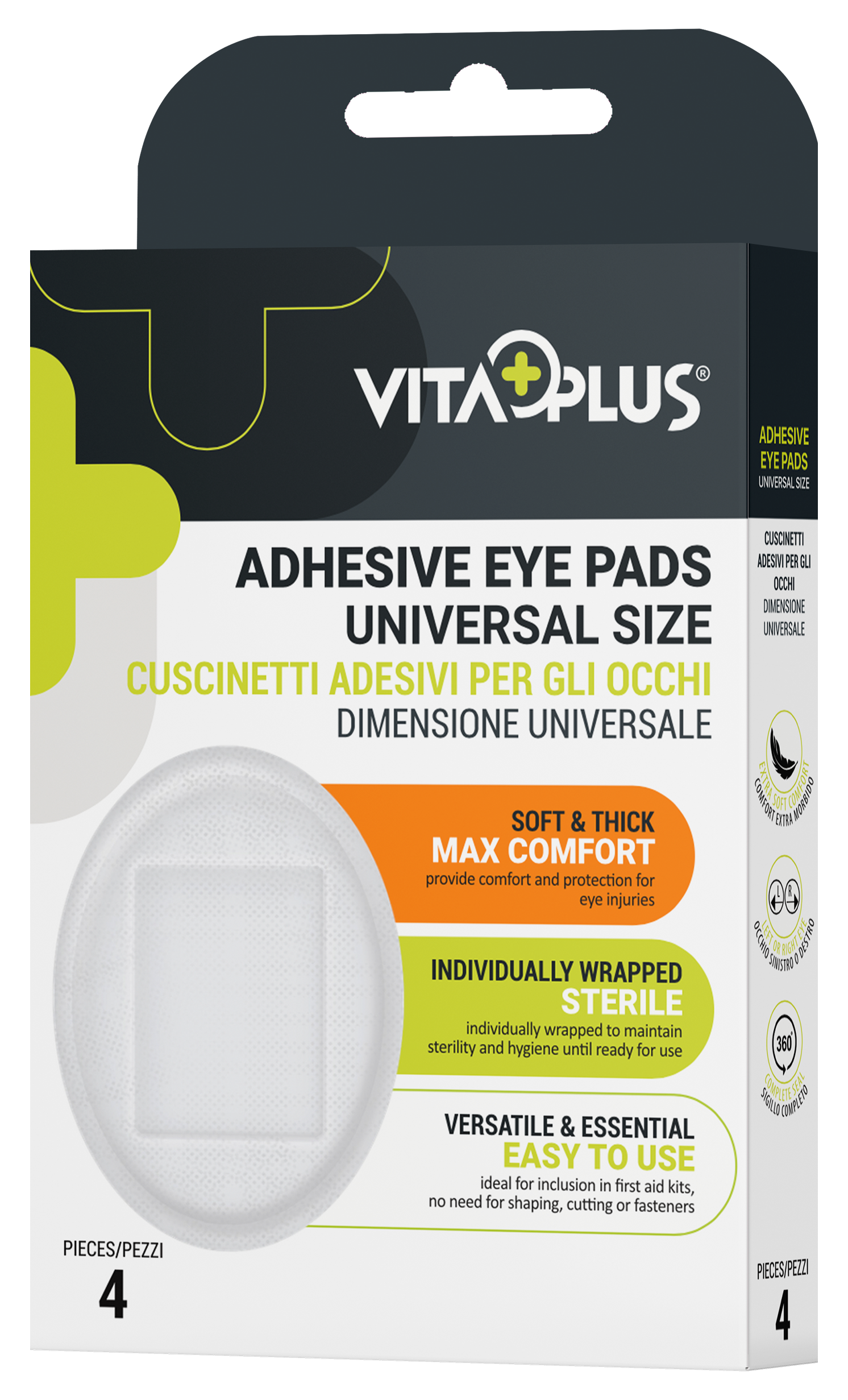 VitaPlus Adhesive Eye Pads (4PCS)