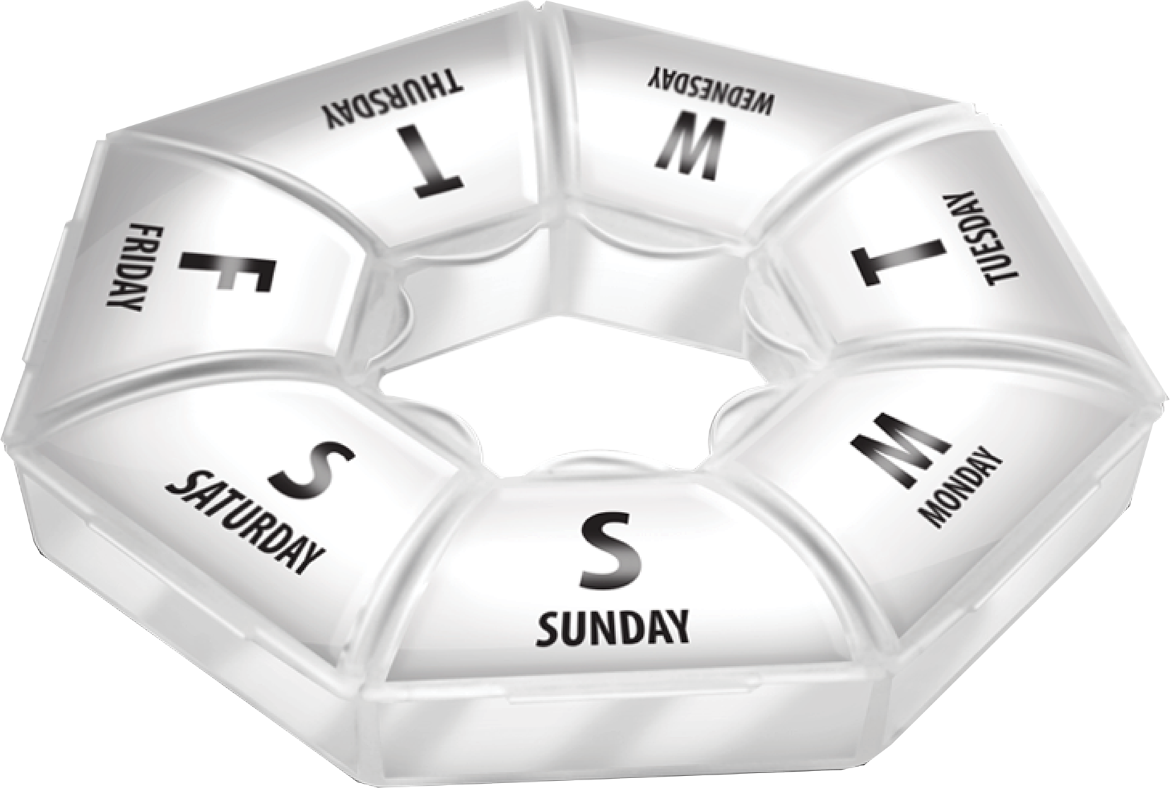 VitaPlus Pill Box Seven Day (Circular)