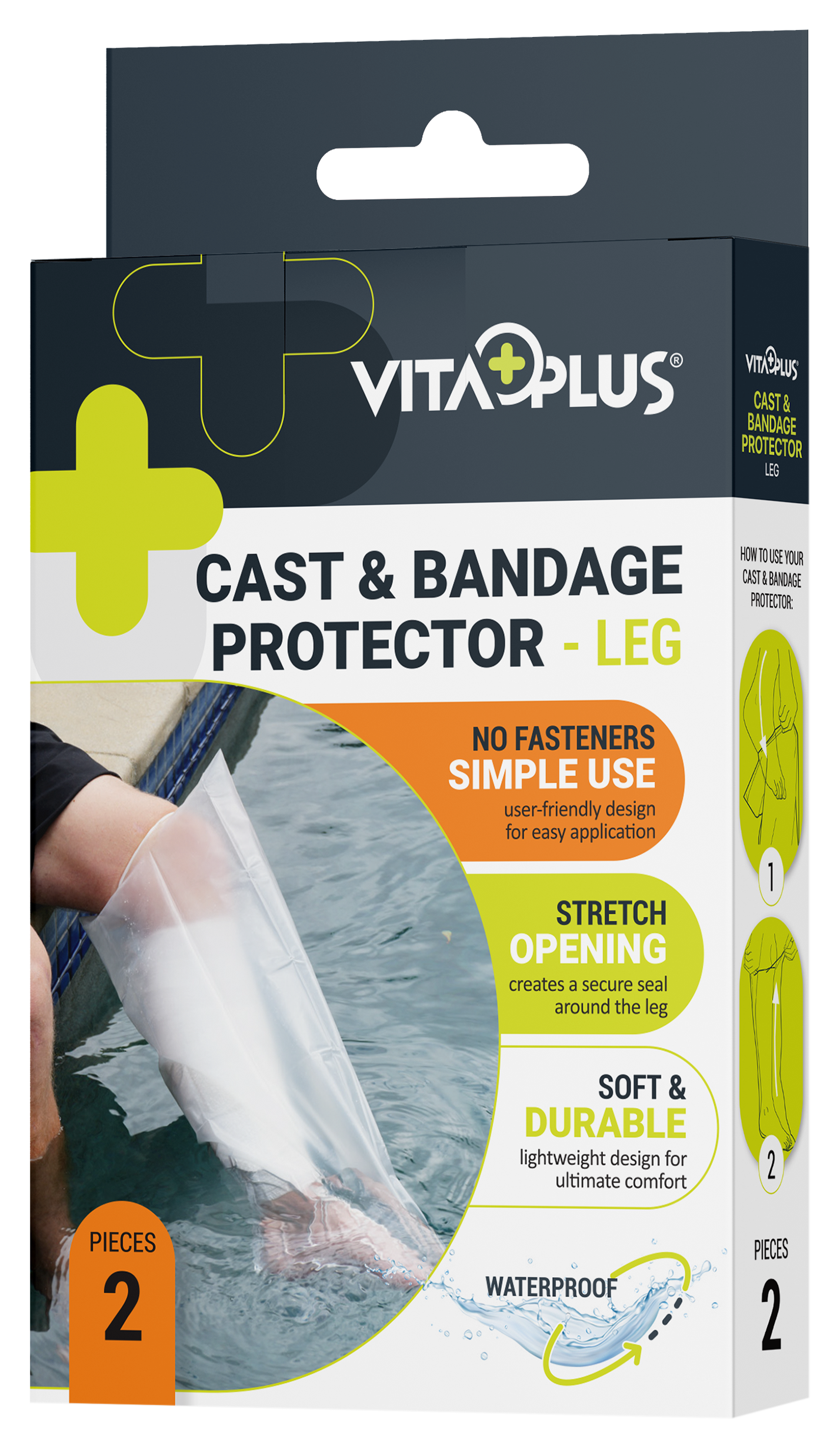 VitaPlus Cast & Bandage Protector - Adult Leg