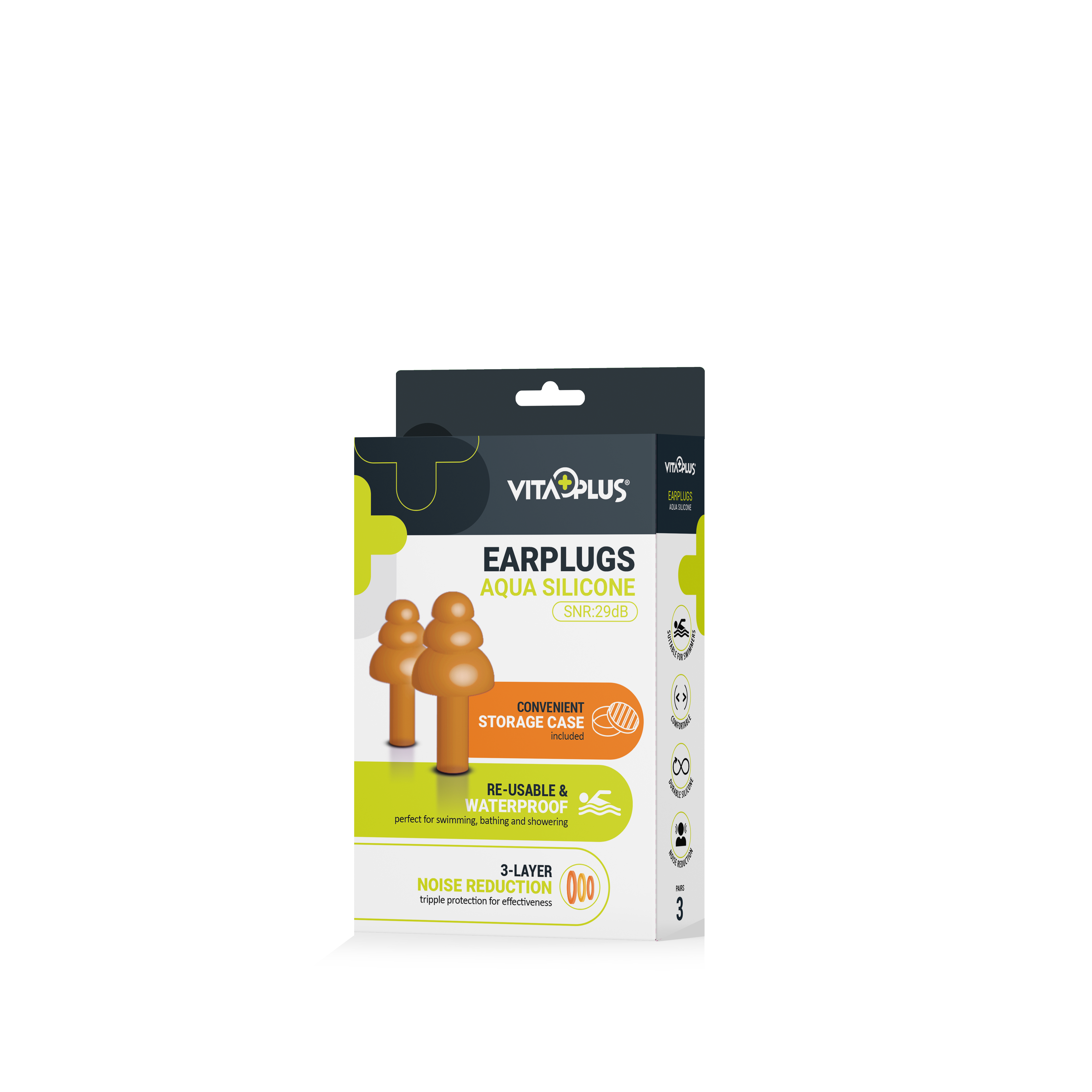 VitaPlus Earplugs (3 Pairs)