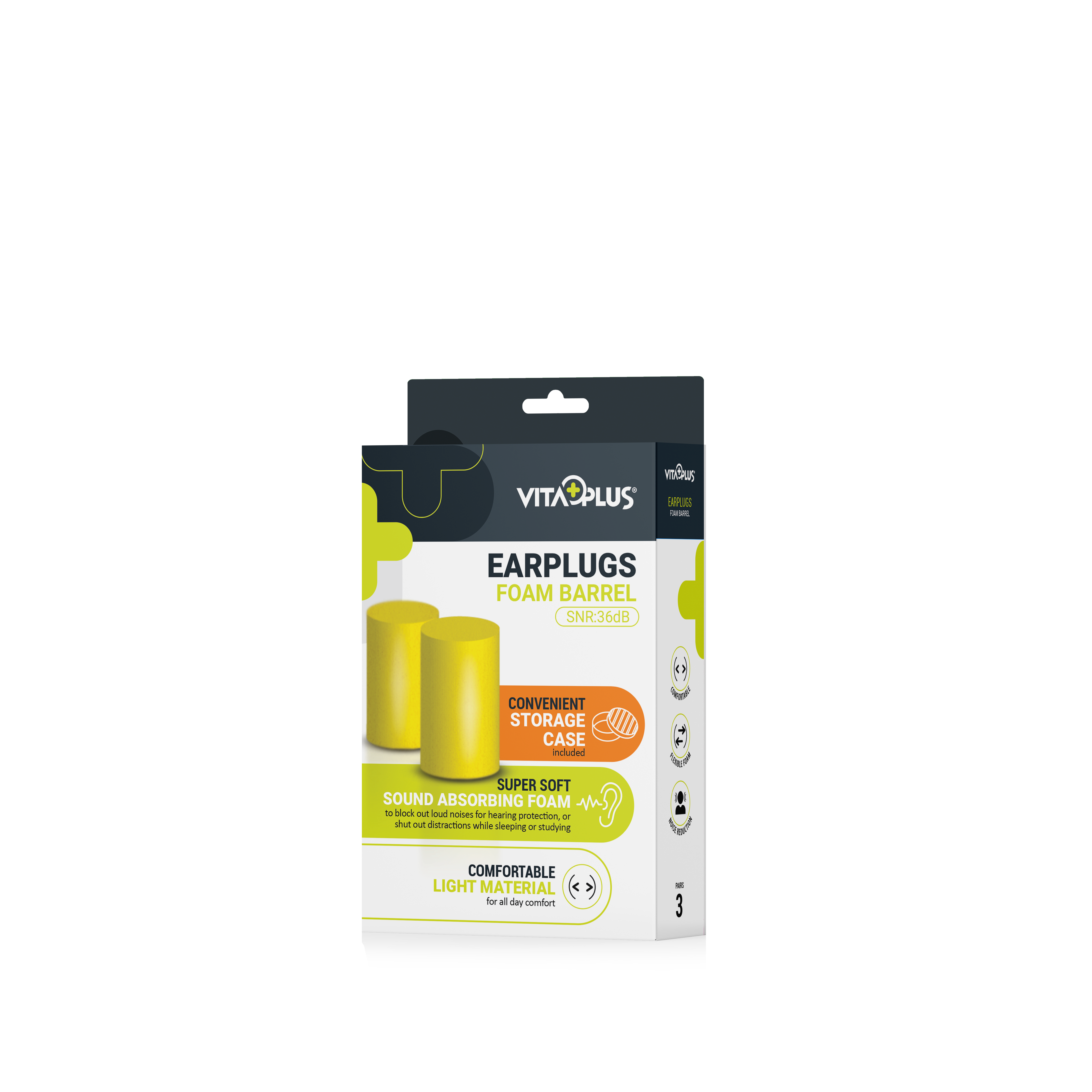 VitaPlus Earplugs (3 Pairs)