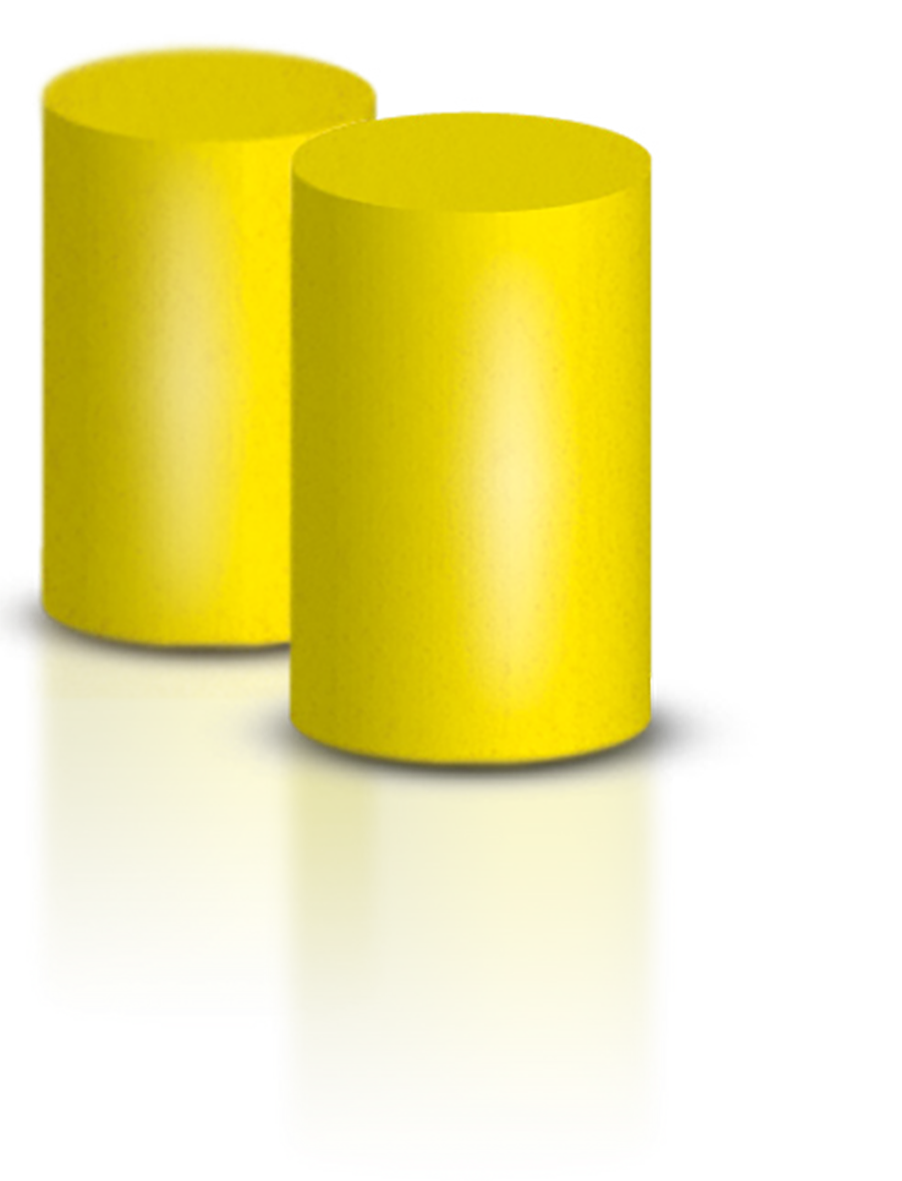 VitaPlus Foam Barrel Earplugs (3 Pairs)