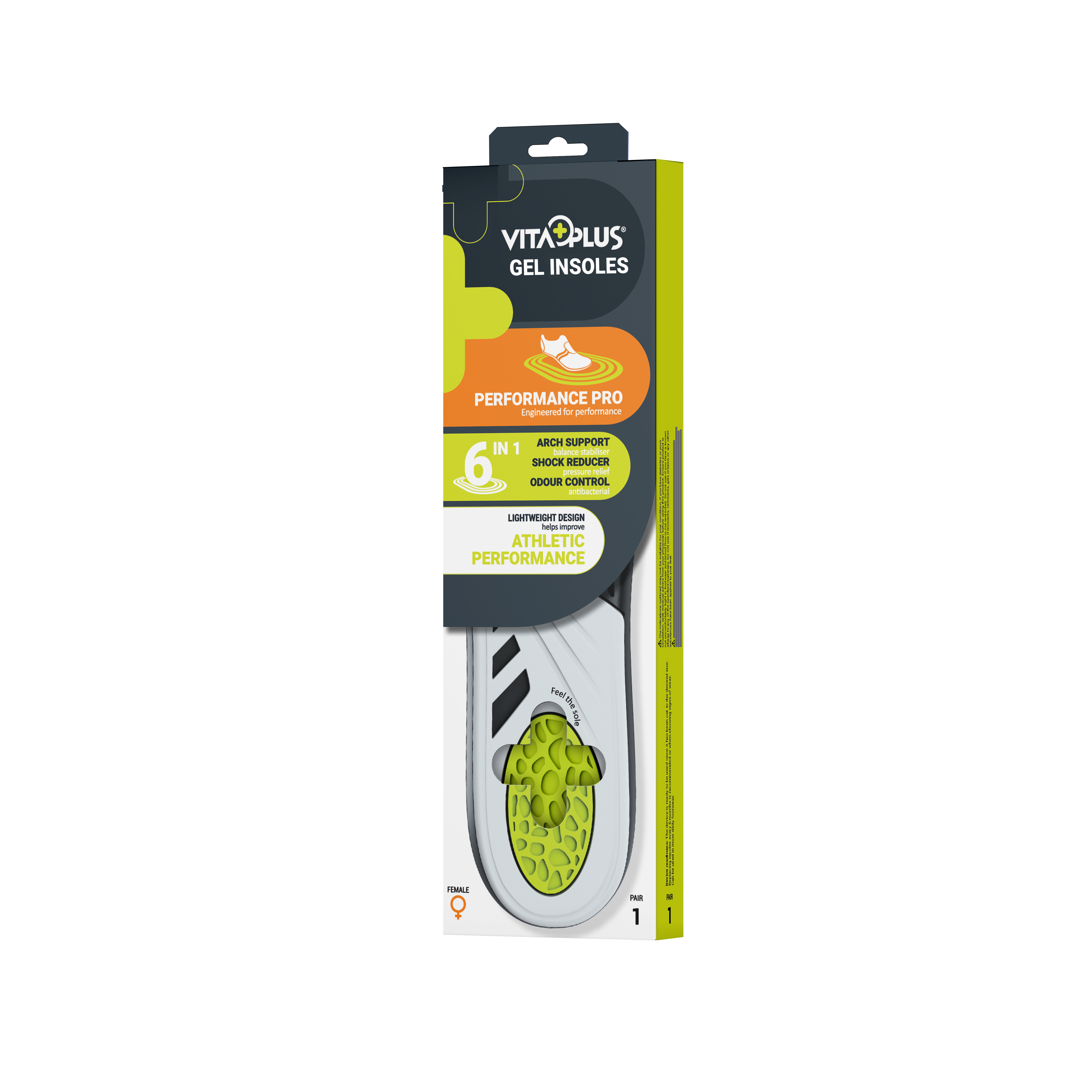 VitaPlus Performance Pro Gel Insole
