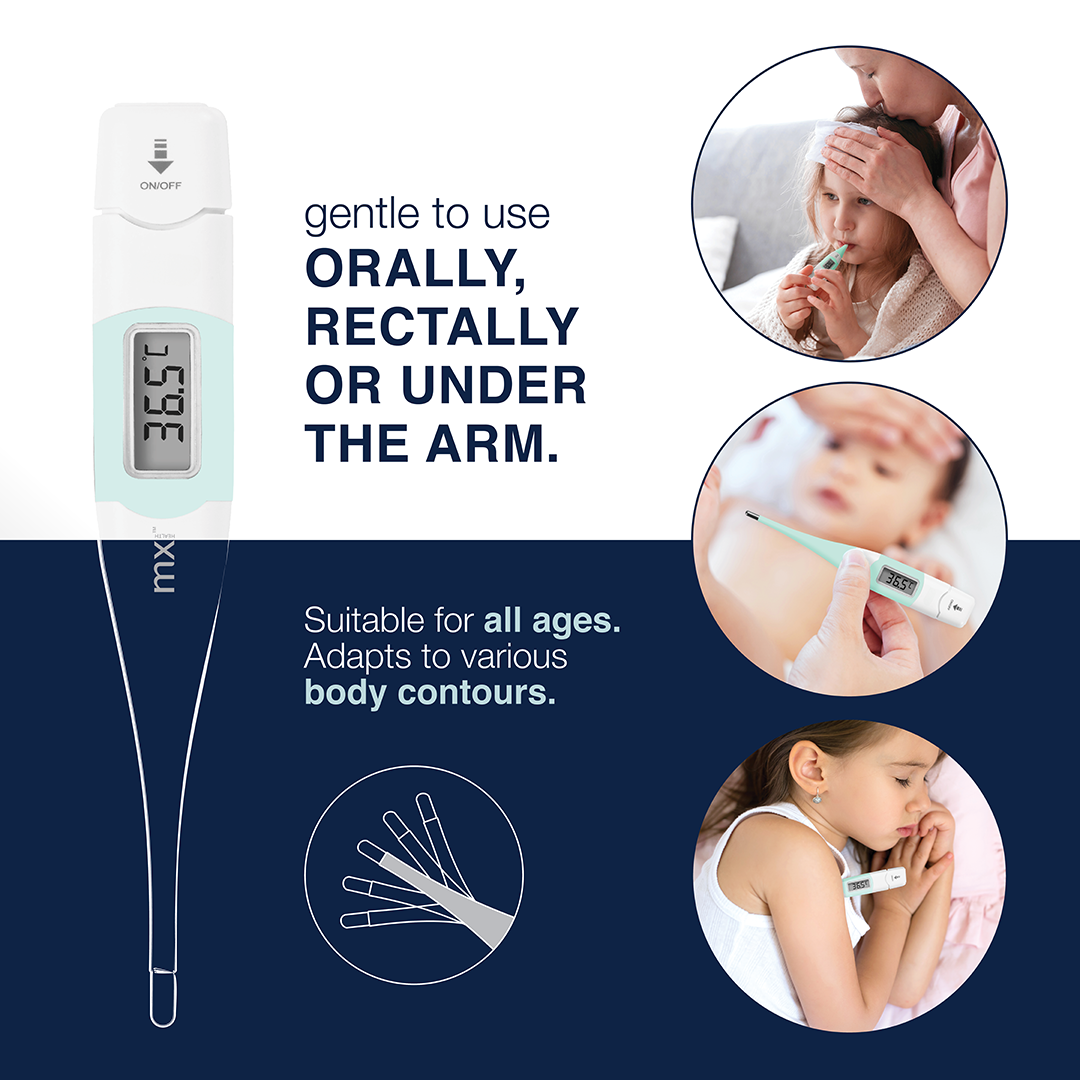 mx Health Flexi-Tip Digital Thermometer