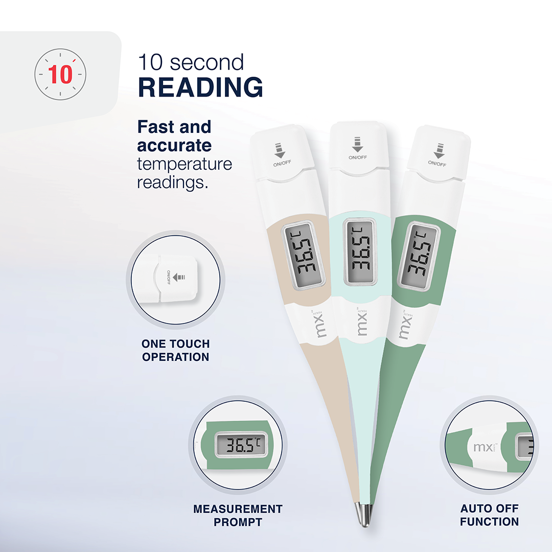 mx Health Flexi-Tip Digital Thermometer
