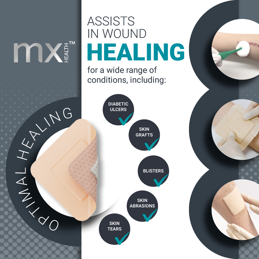 mx Health Silicone Foam Dressing