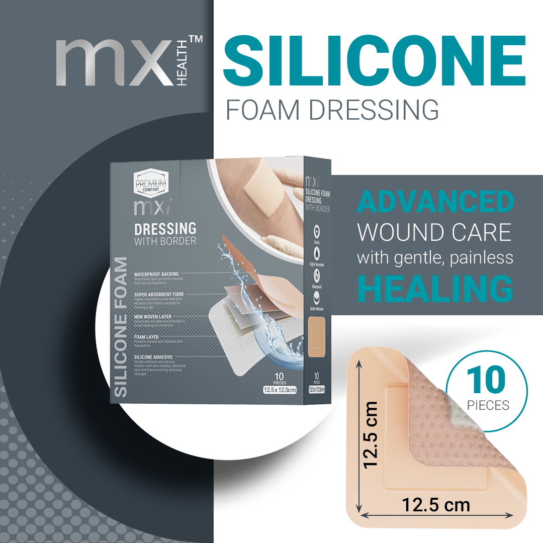 mx Health Silicone Foam Dressing