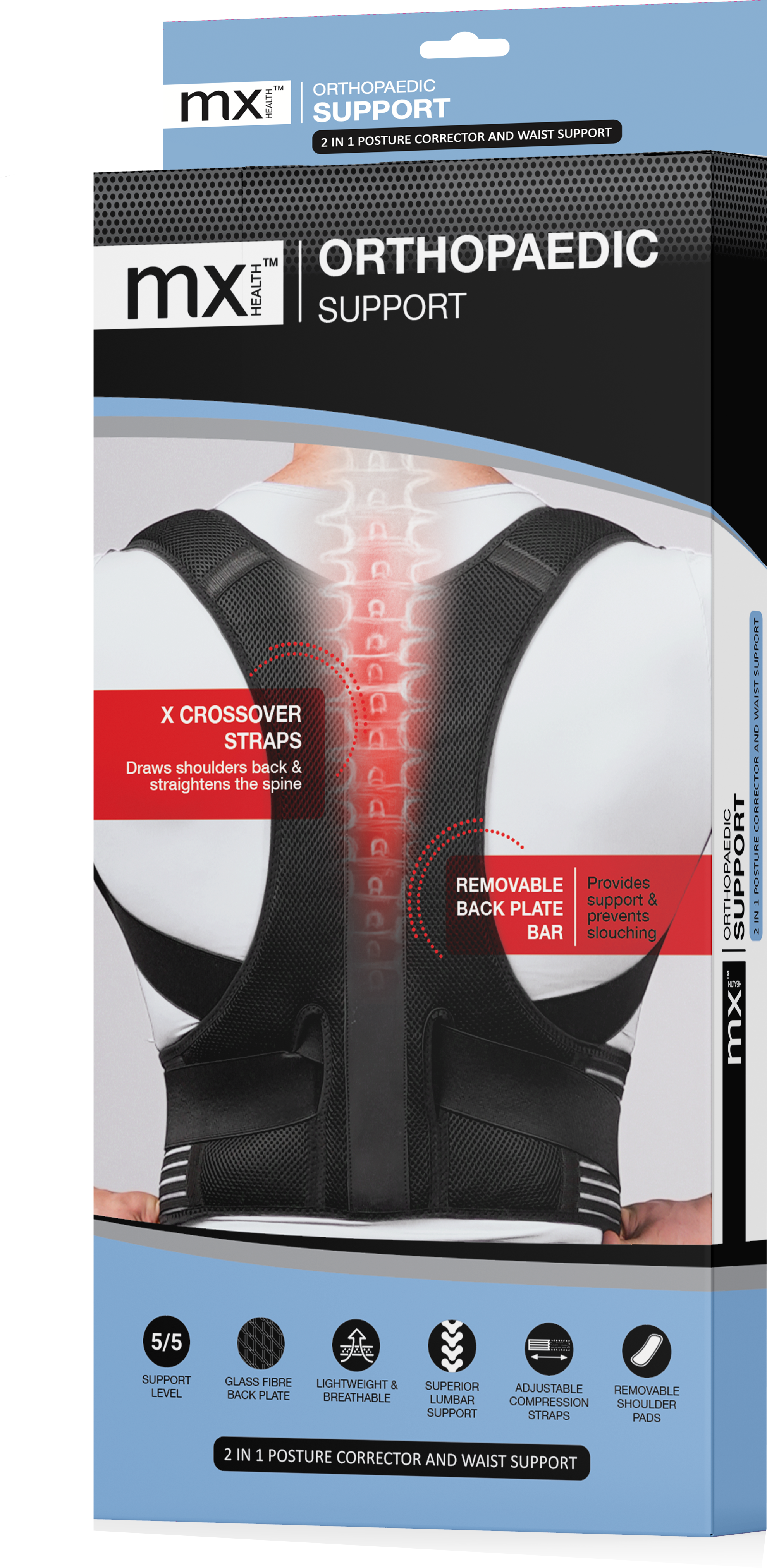 mx Health Orthopaedic Posture Corrector