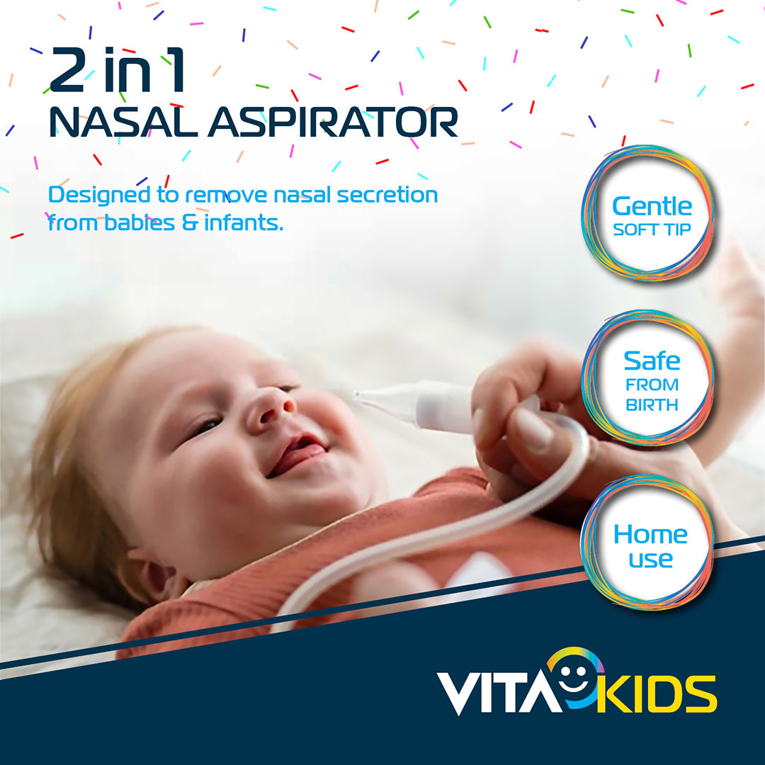 VitaKids 2 in 1 Nasal Aspirator