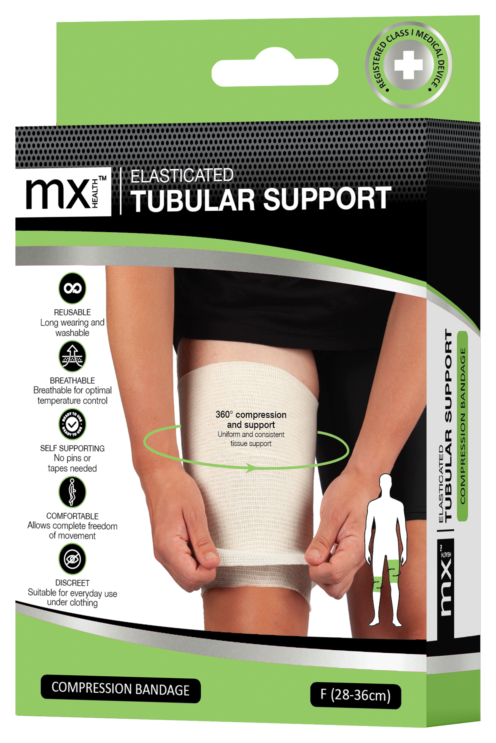mx Health Tubular Support Compression Bandage