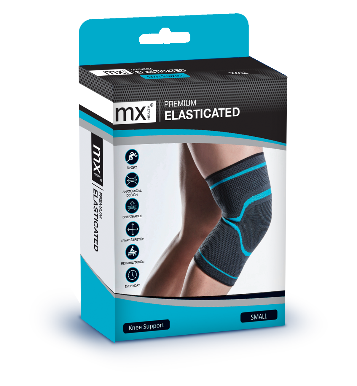 mx Health Premium Elasticated Knee Support