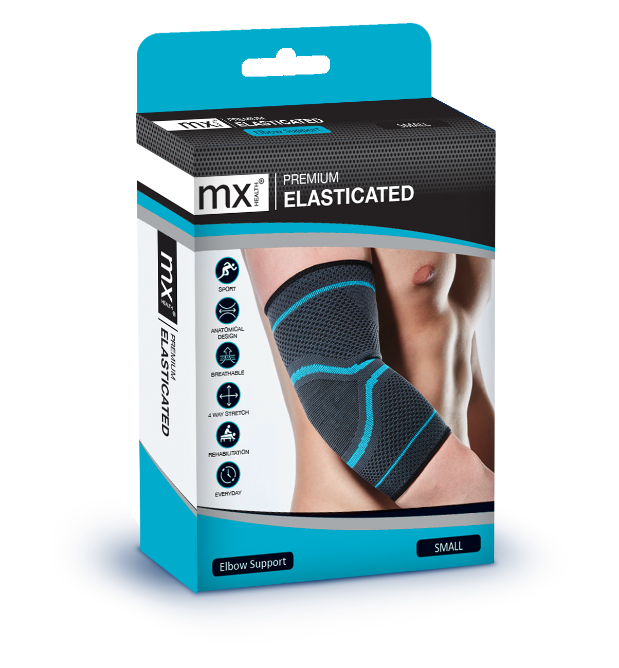 mx Health Premium Elasticated Elbow Support