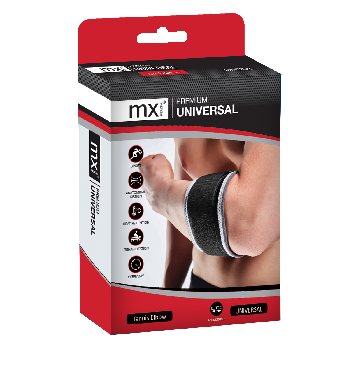 mx Health Premium Universal Tennis Elbow Support