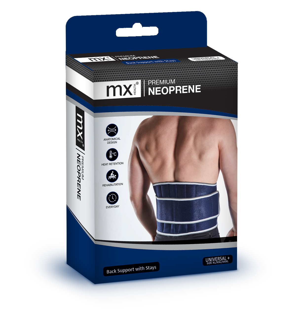 mx Health Premium Neoprene Back Support