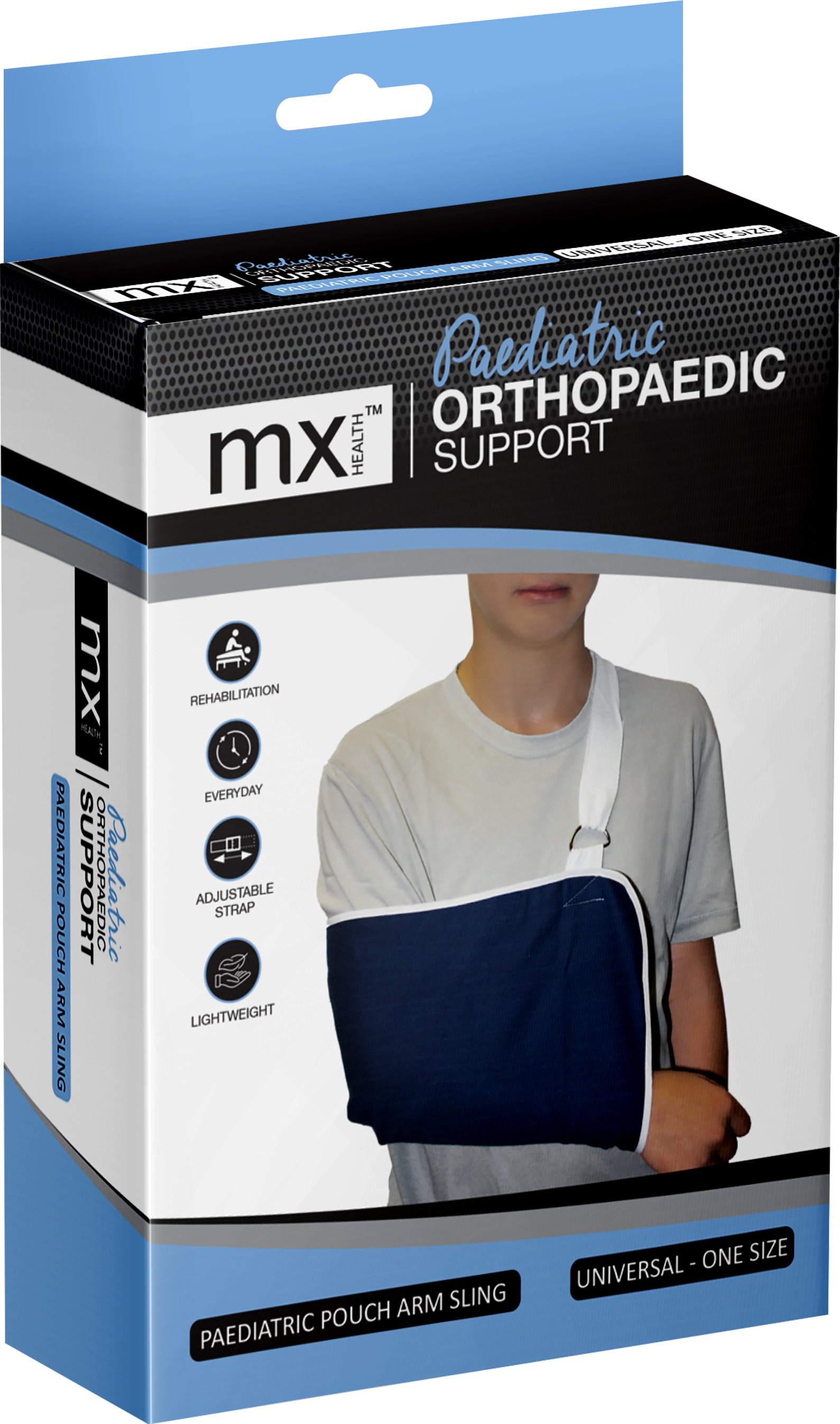 mx Health Standard Orthopaedic Pouch Arm Sling