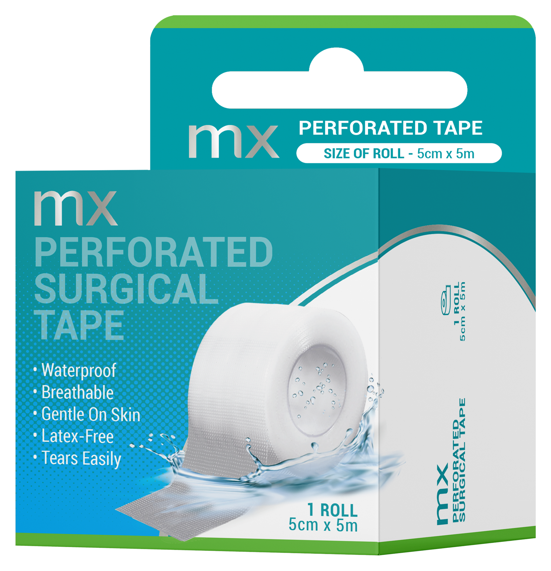 mx Health Perforated Surgical Tape