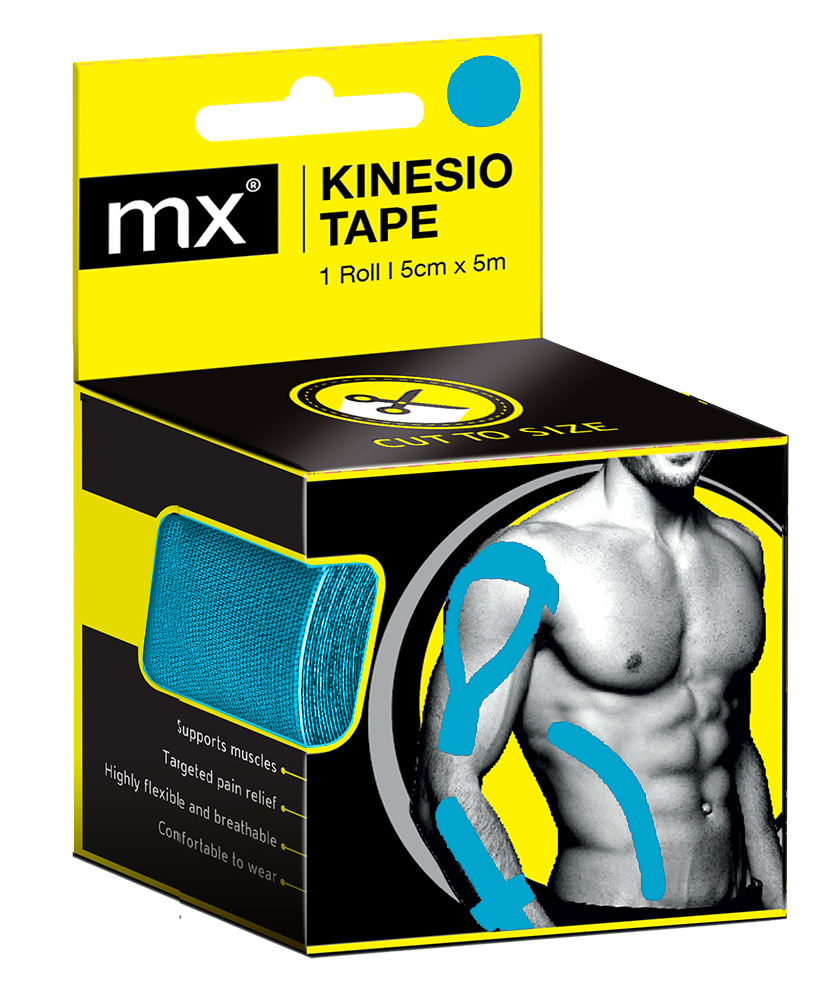 mx Health Kinesiology Tape (5cm x 5m)