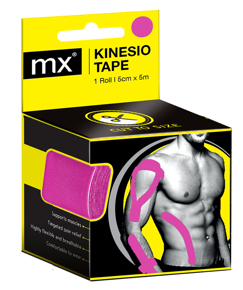 mx Health Kinesiology Tape (5cm x 5m)