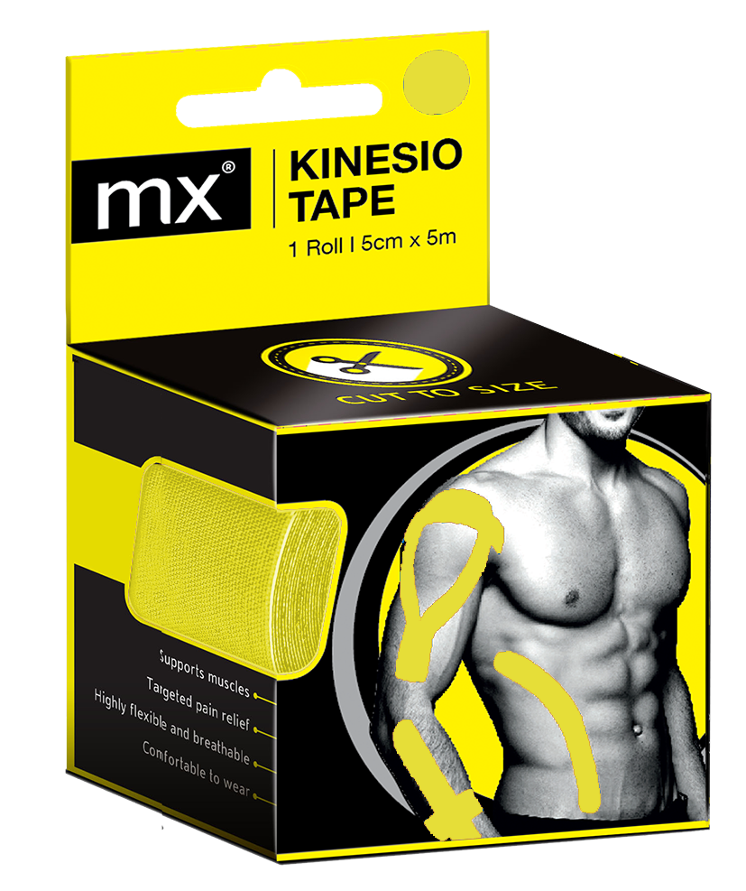 mx Health Kinesiology Tape (5cm x 5m)