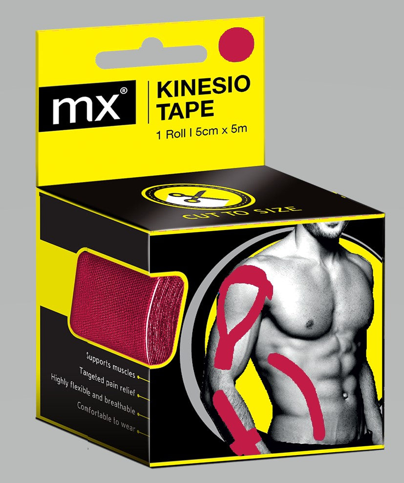 mx Health Kinesiology Tape (5cm x 5m)