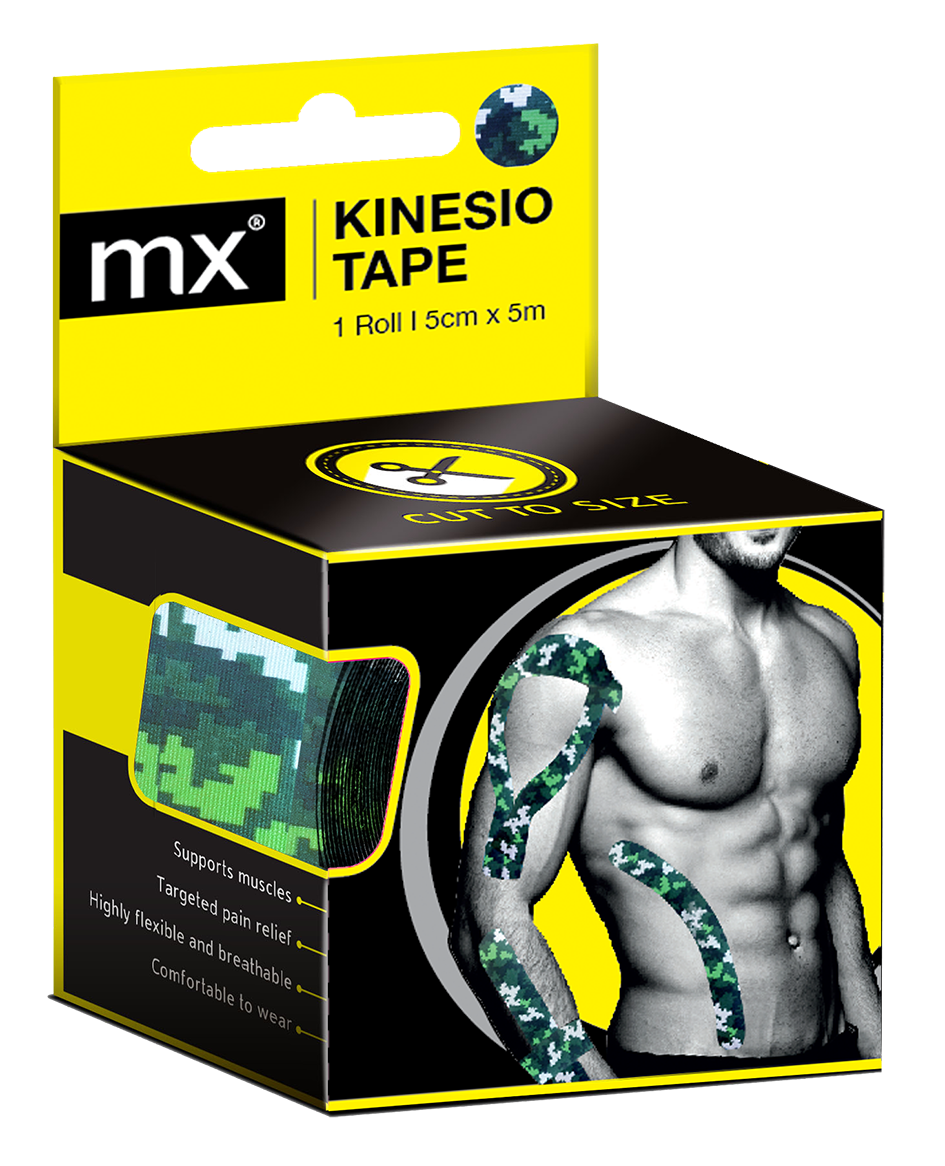 mx Health Kinesiology Tape (5cm x 5m)