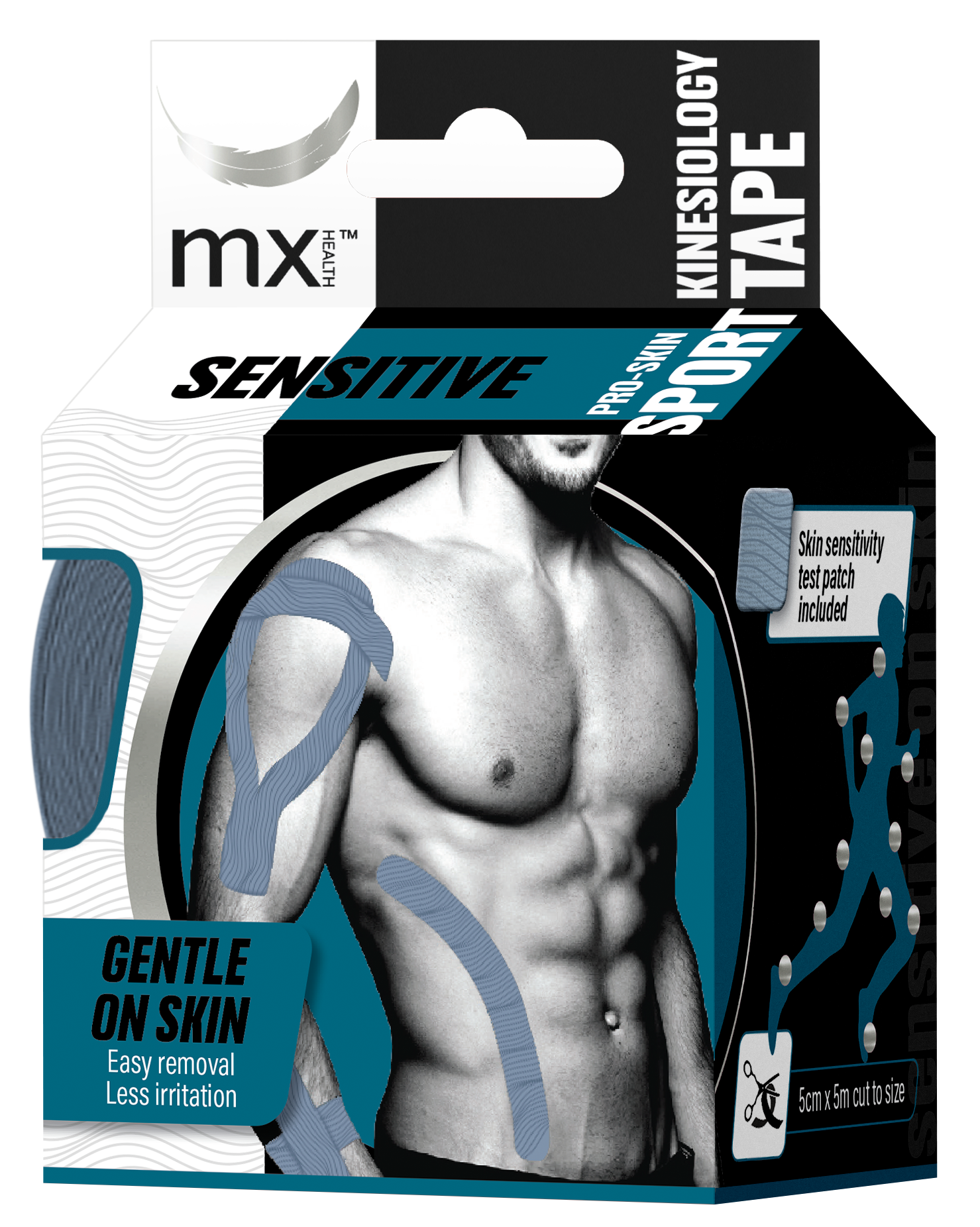 mx Health Sensitive Pro-Skin Kinesiology Tape