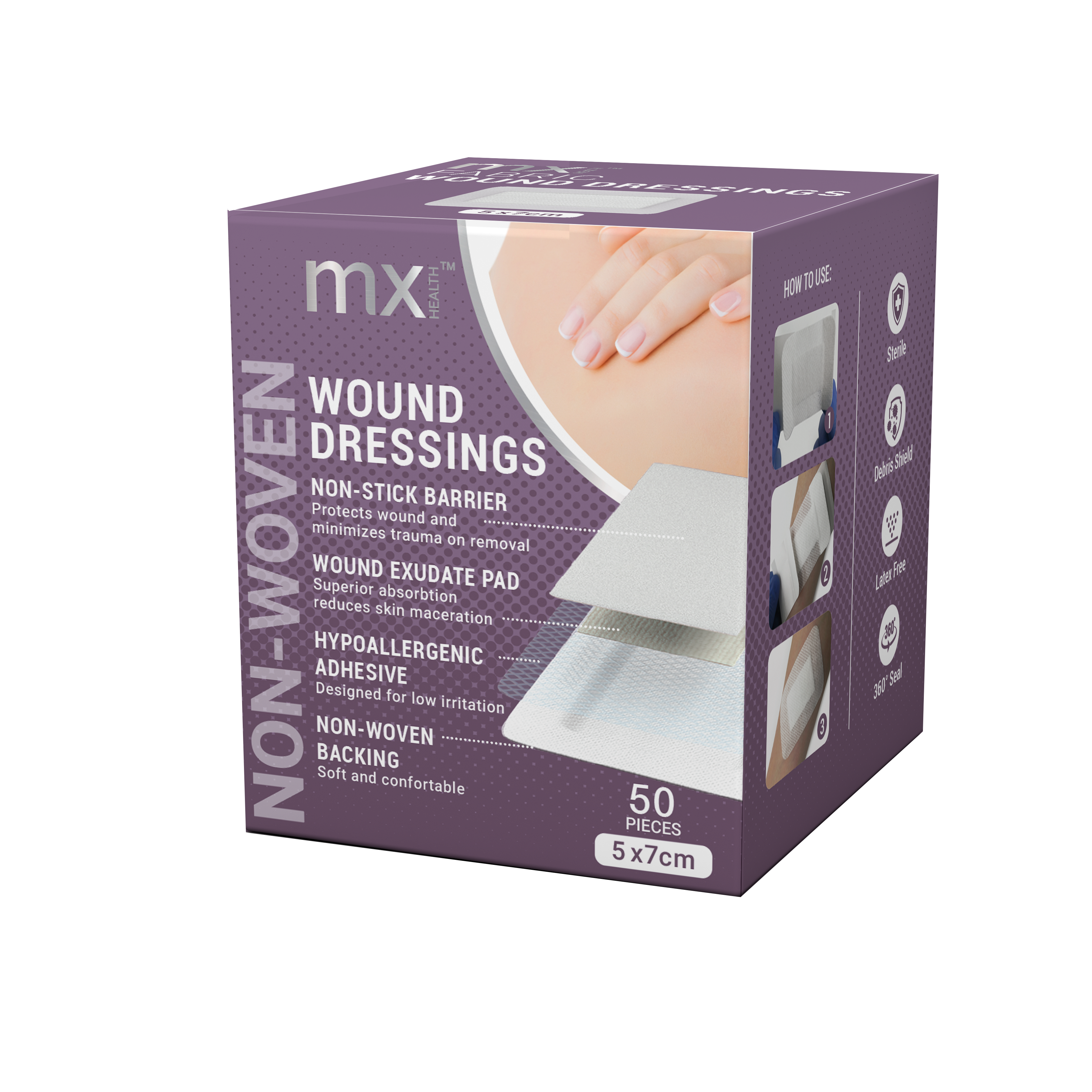 mx Health Fabric Wound Dressing