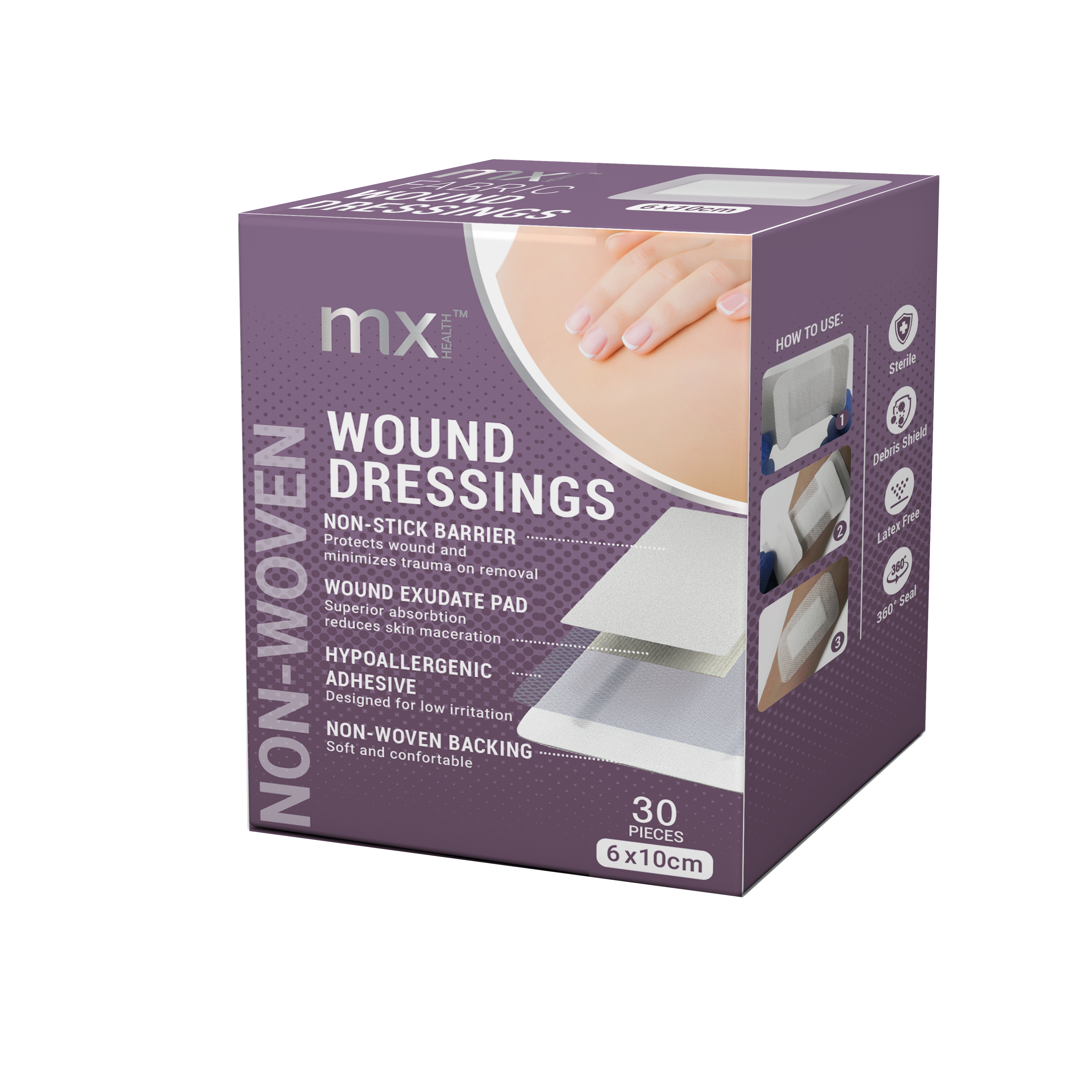 mx Health Fabric Wound Dressing