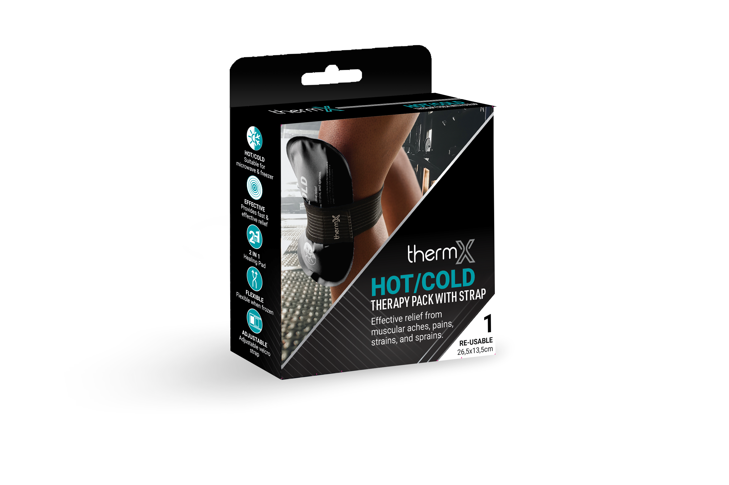 ThermX Hot/Cold Therapy Pack With Support Strap