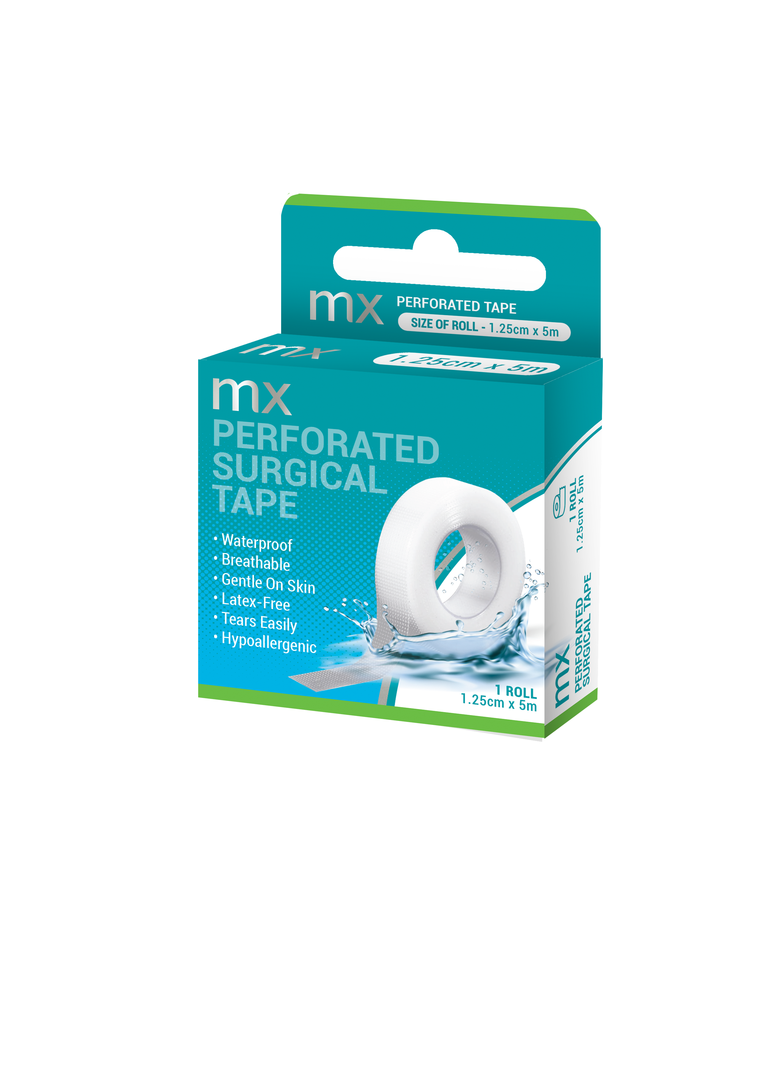 mx Health Perforated Surgical Tape