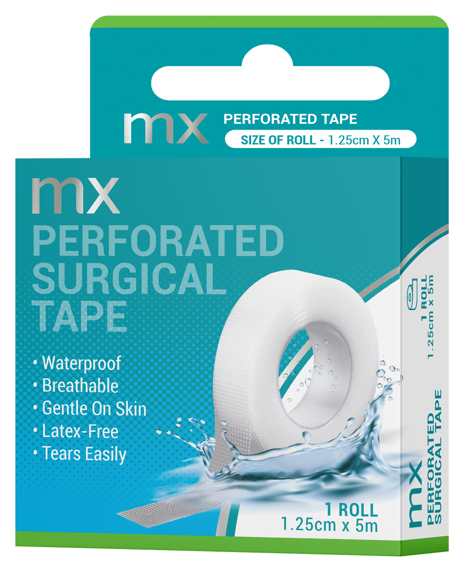 mx Health Perforated Surgical Tape