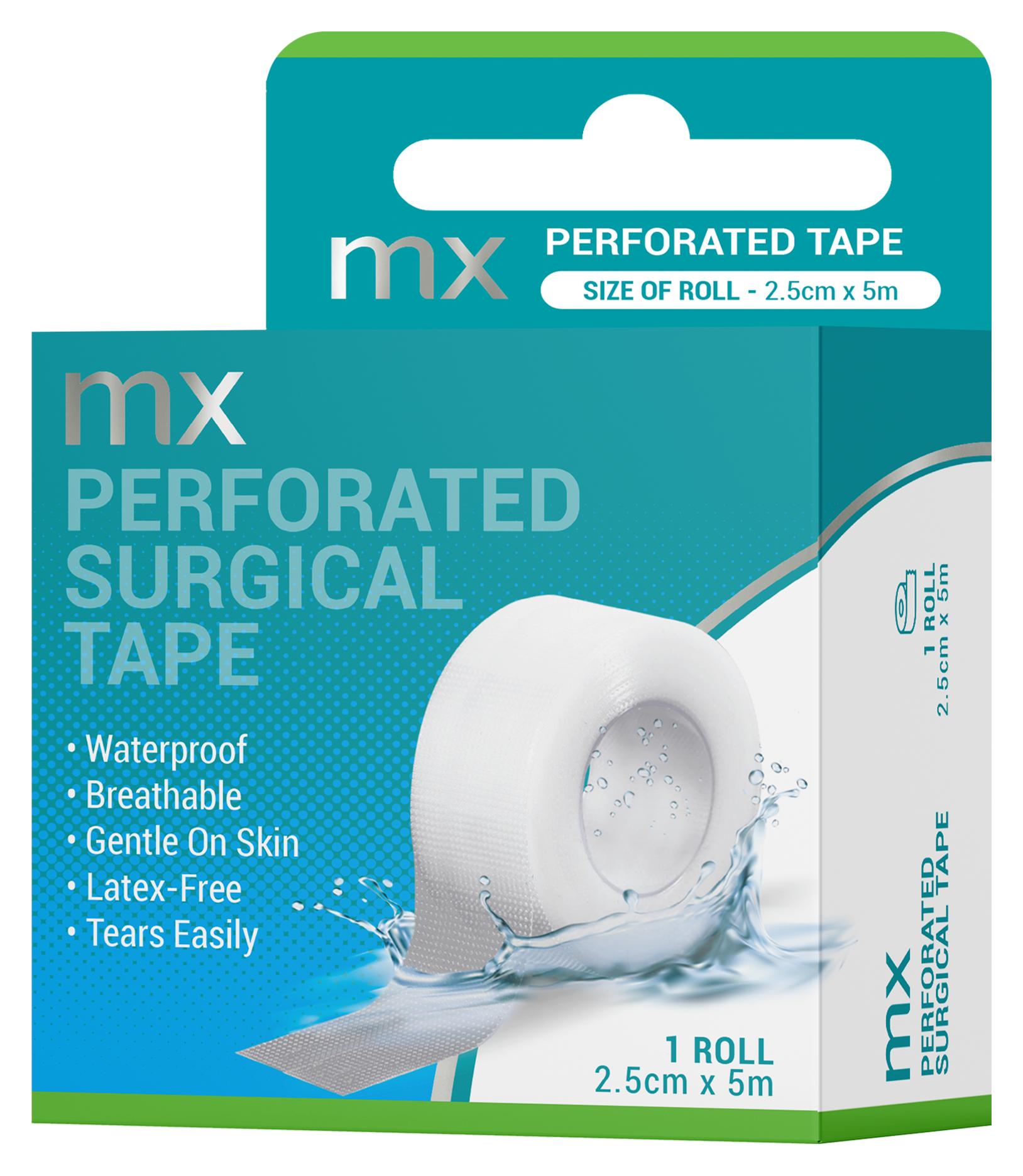 mx Health Perforated Surgical Tape