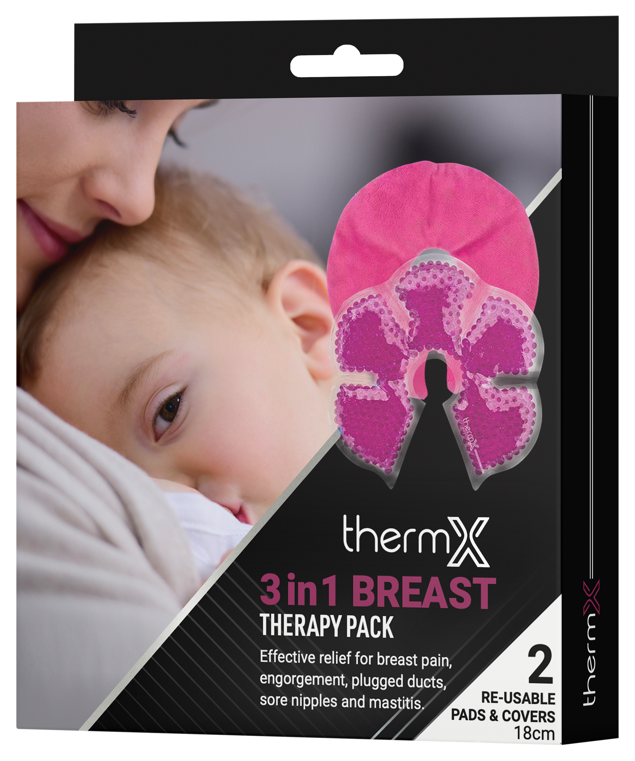 ThermX 3-in-1 Breast Therapy Pack