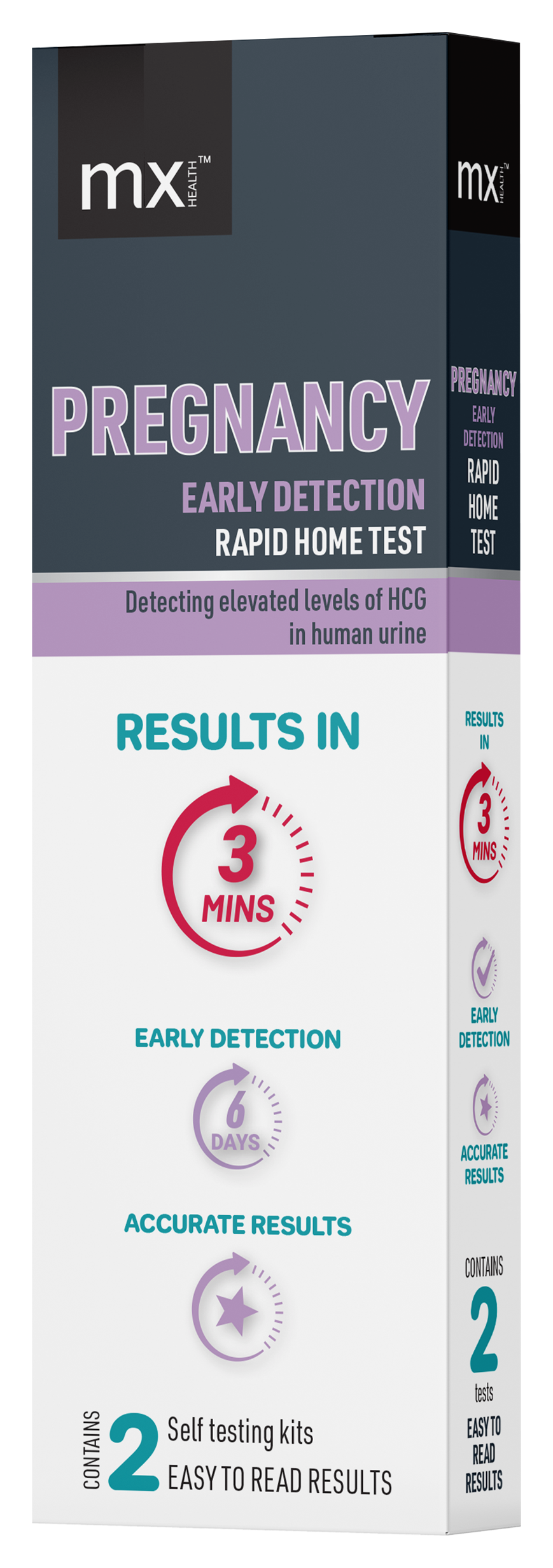 mx Health Early Detection Pregnancy Test (2PCS)