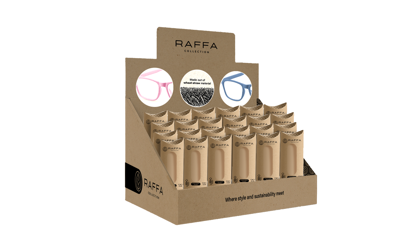 Raffa Optica Eco Reader Counter Display (24PCS)