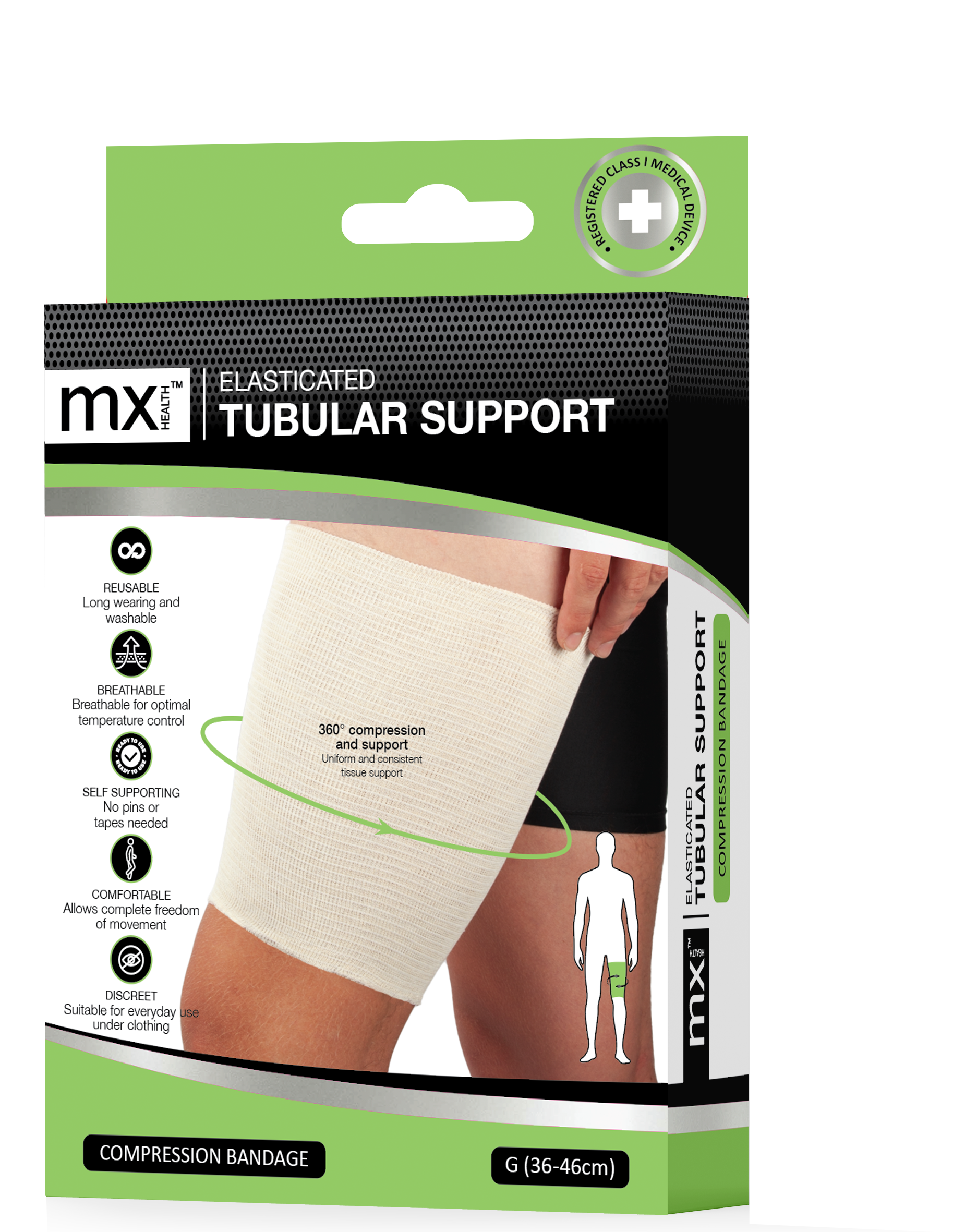 mx Health Tubular Support Compression Bandage