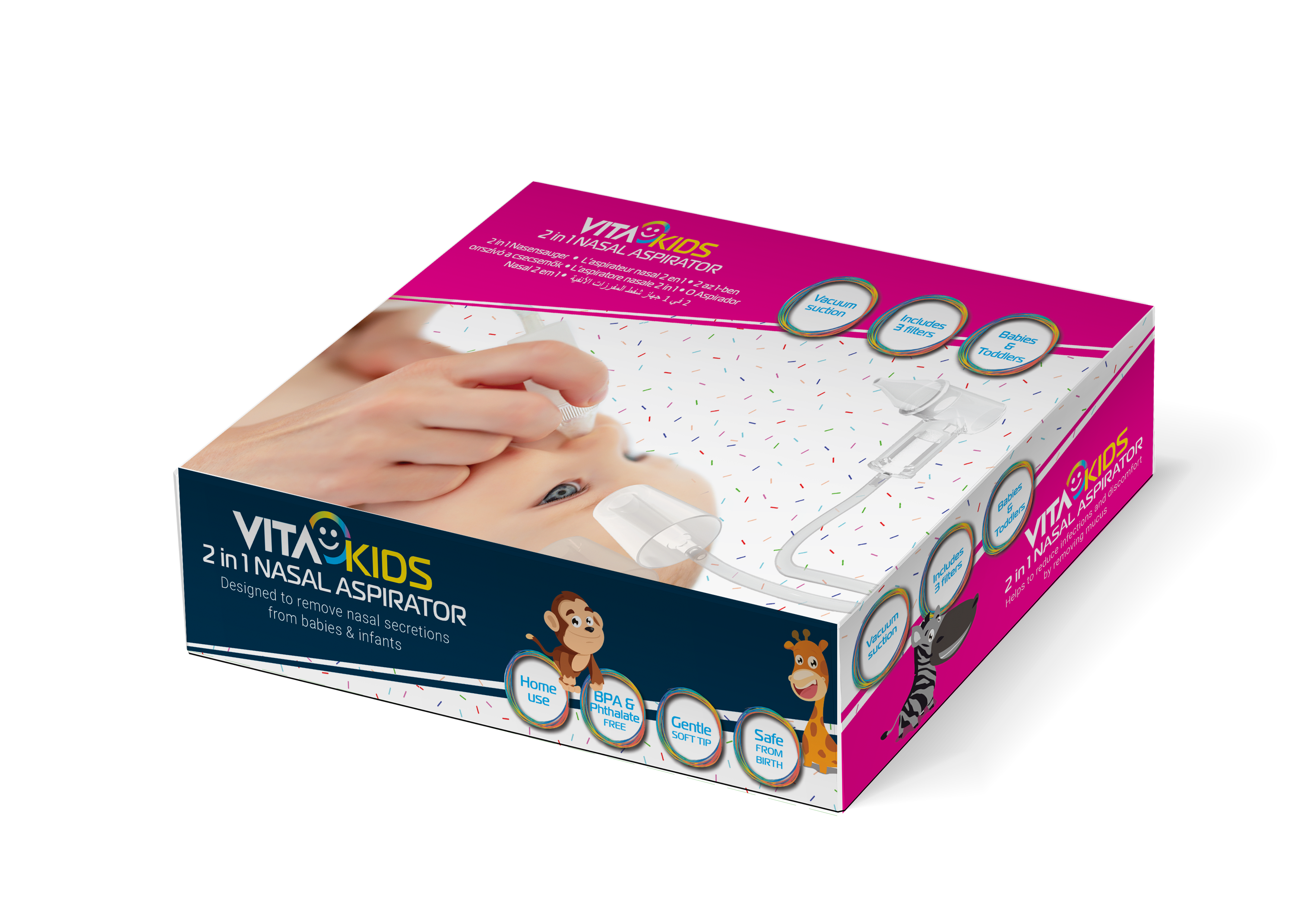 VitaKids 2 in 1 Nasal Aspirator